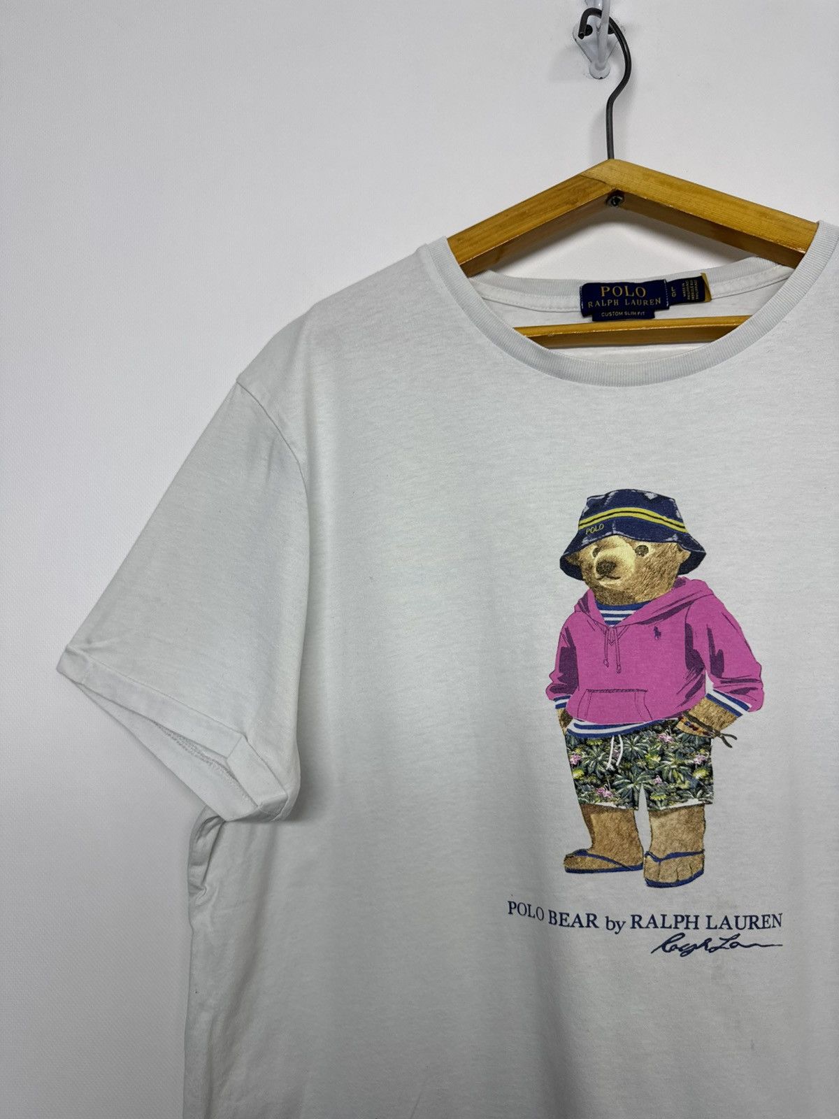 Polo Ralph Lauren Vintage Luxury Polo Ralph Lauren Bear tee Size US L / EU 52-54 / 3 - 6 Thumbnail
