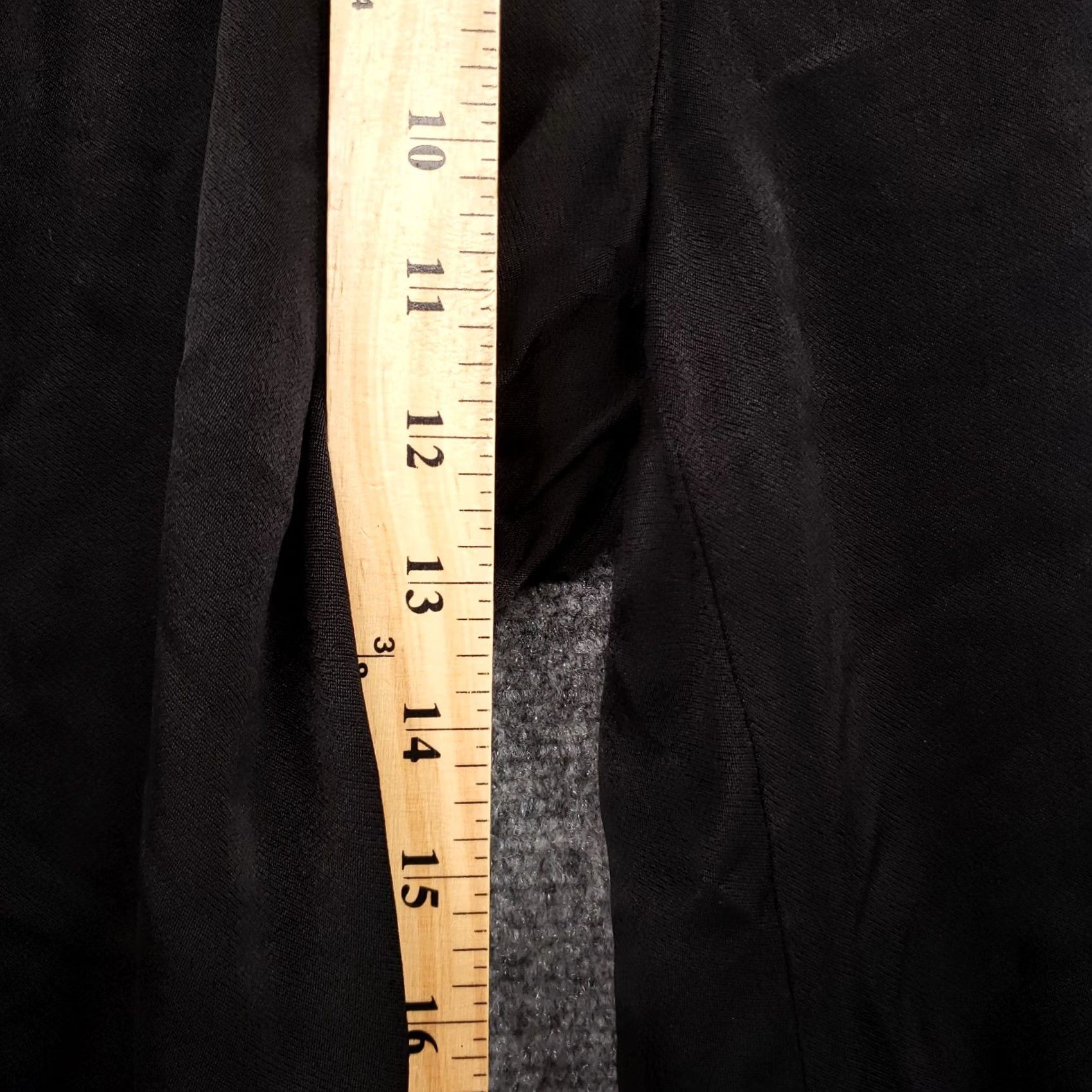 J.Crew J Crew Pants Womens 2 Black Straight Leg High Rise Essential In Luster Crepe Size 26" / US 2 / IT 38 - 6 Thumbnail