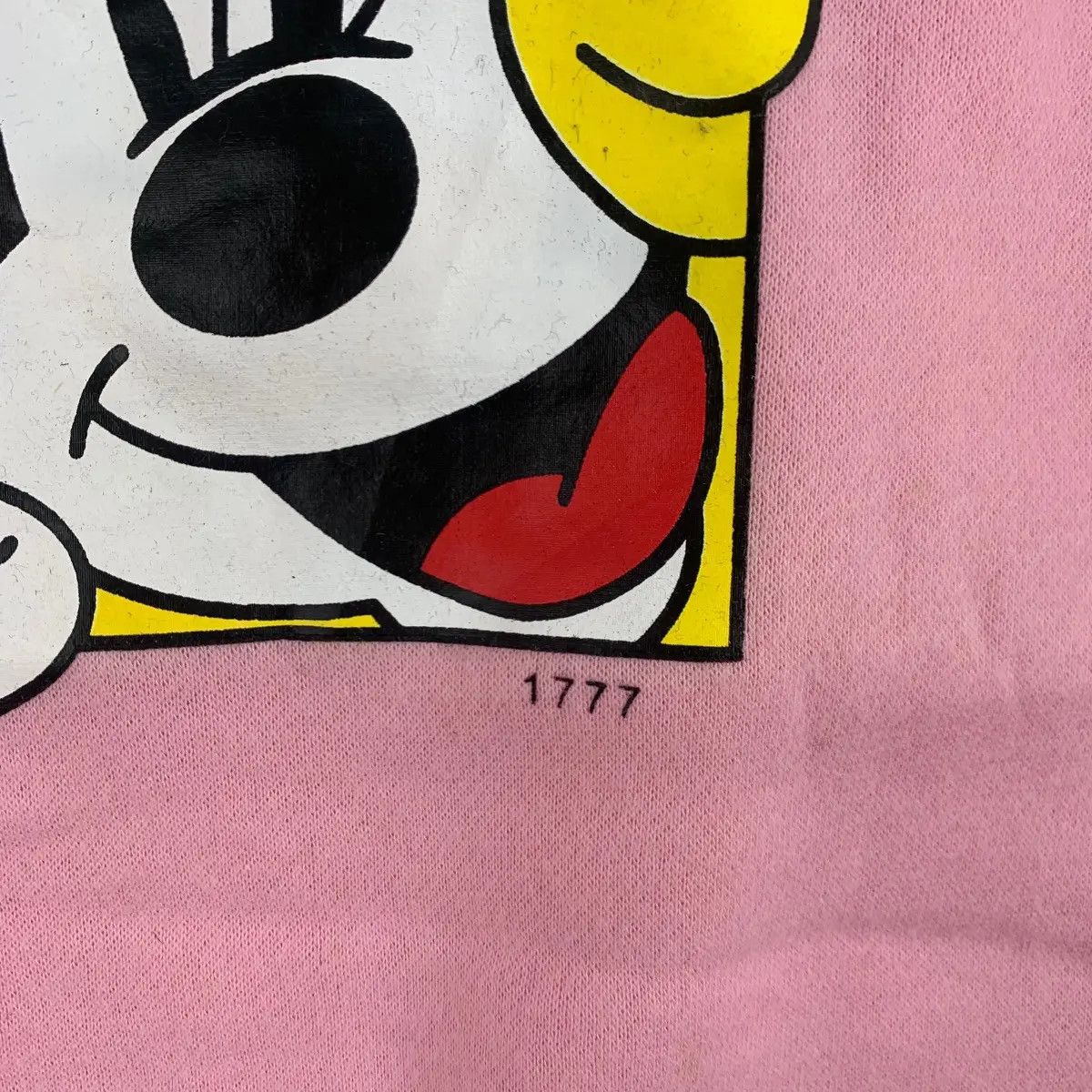 Disney MICKEY MOUSE Disney Cartoon Character Print Pink Sweatshirt Size US L / EU 52-54 / 3 - 6 Thumbnail