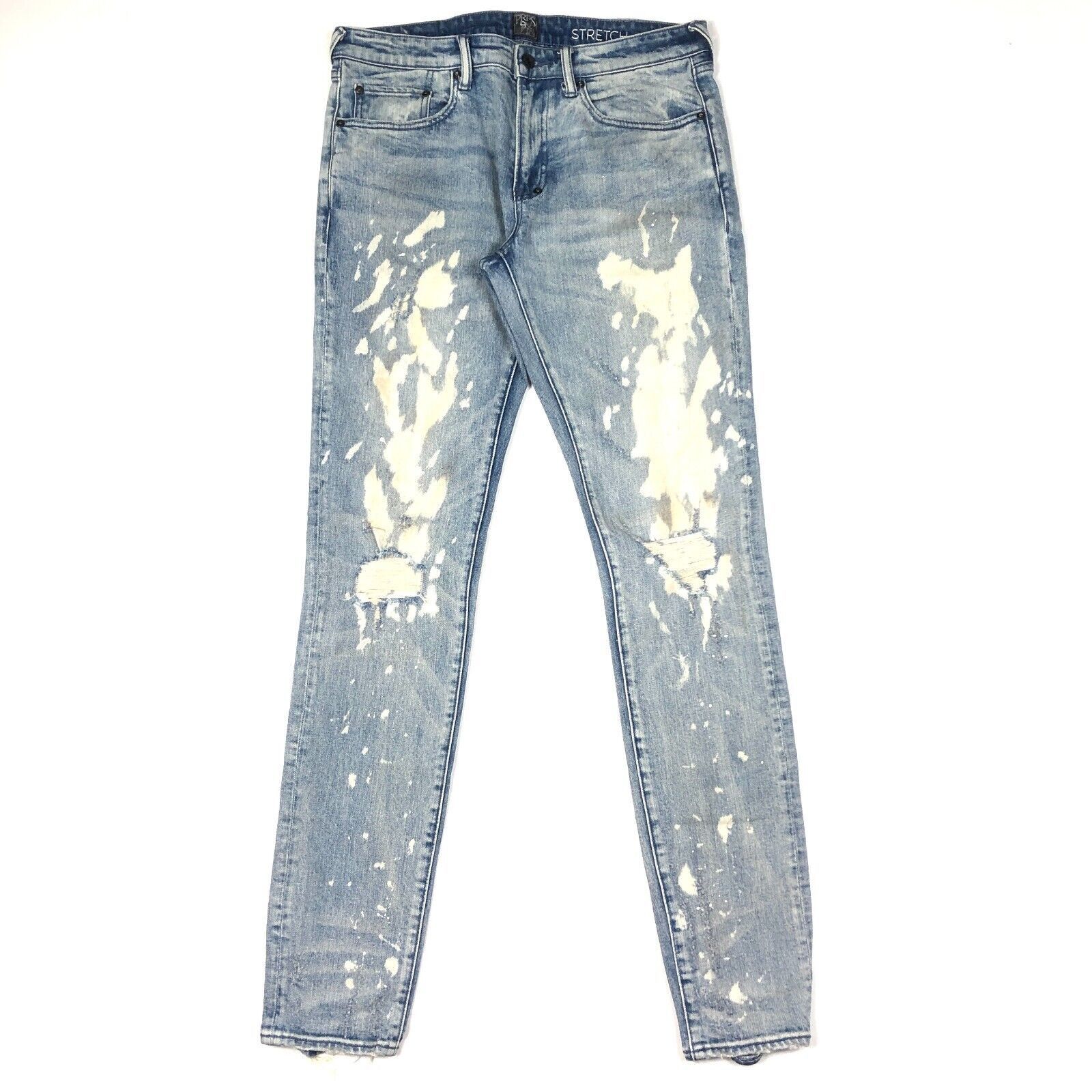 Ksubi × Prps × True Religion PRPS Stretch Windsor Tapered Skinny Fit Jeans Pants 32x34 Size US 32 / EU 48 - 1 Thumbnail
