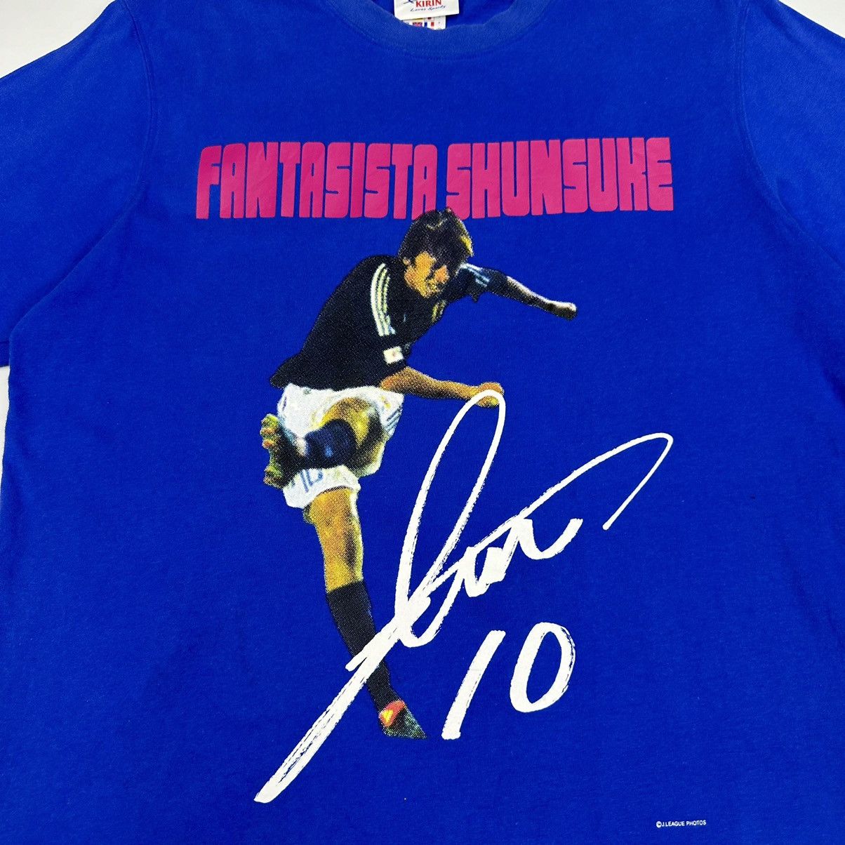 Adidas Adidas Kirin Nakamura Collection Vintage Tshirt A673 Size US M / EU 48-50 / 2 - 2 Thumbnail