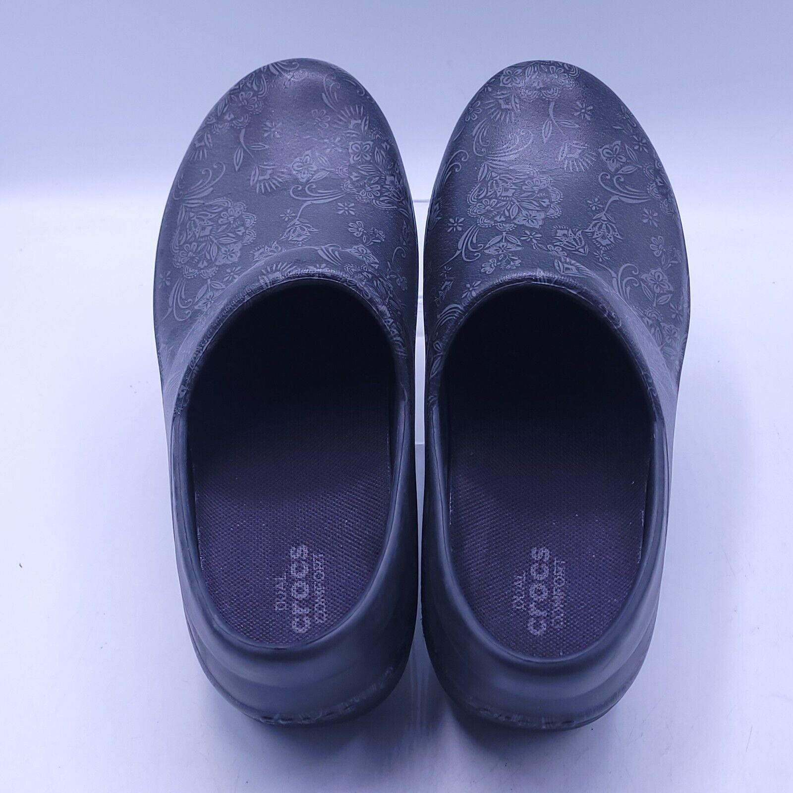 Crocs Crocs Casual Comfort Mule Clog Womens Size 6 Black Rubber Size US 6 / IT 36 - 4 Thumbnail