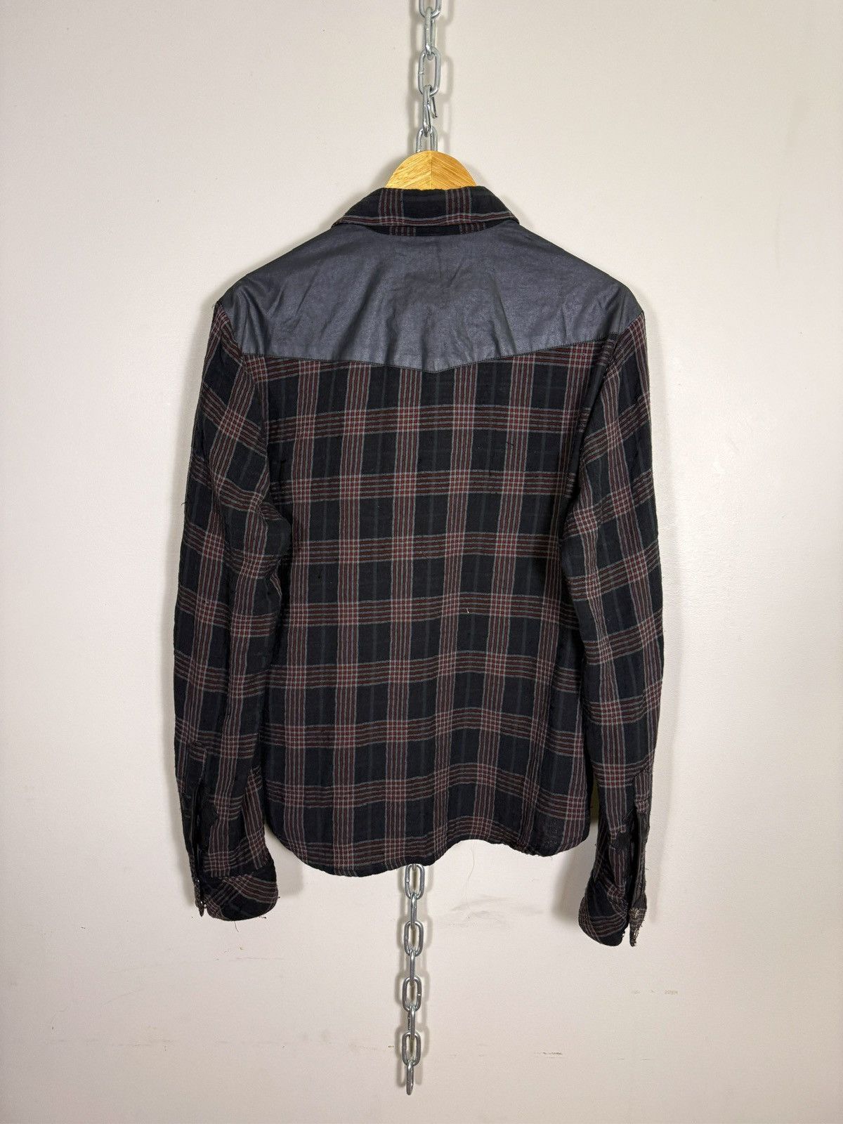 Chrome Hearts VINTAGE CHROME HEARTS RED CROSS PATCH FLANNEL Size US M / EU 48-50 / 2 - 4 Thumbnail