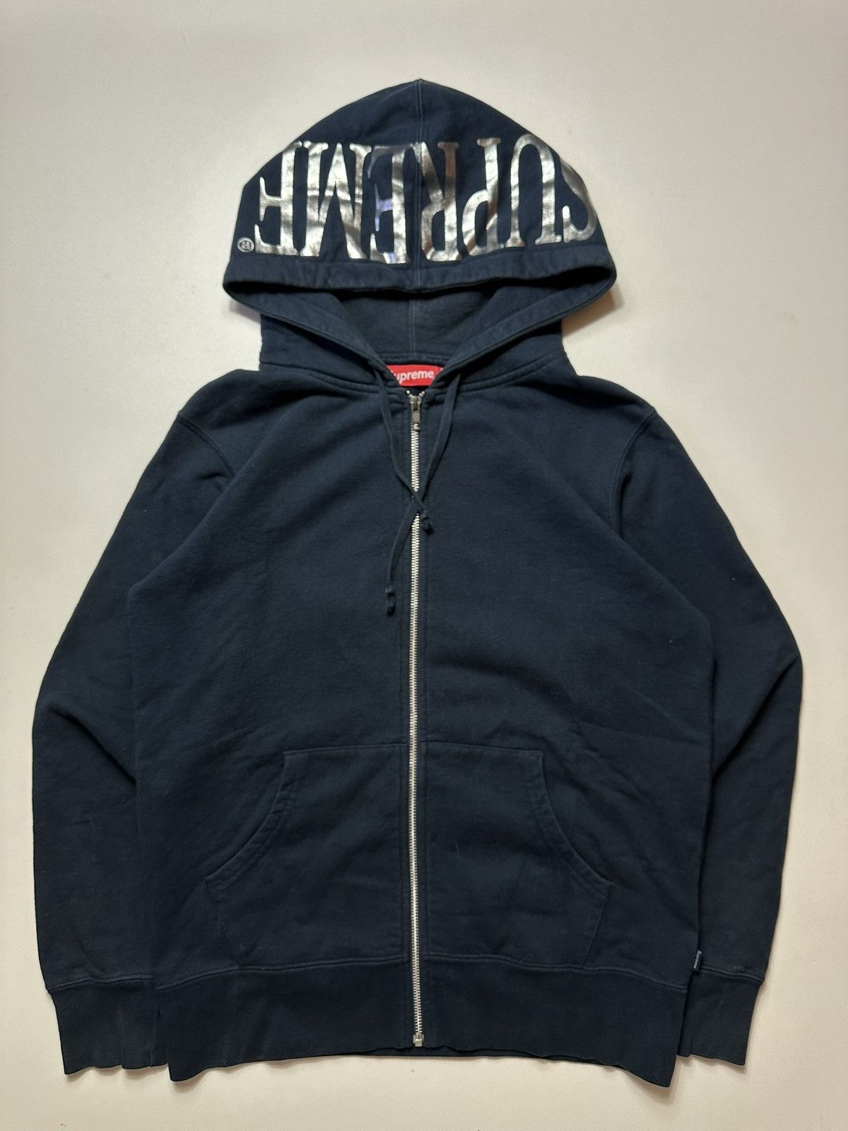 Supreme Supreme Hood Logo Zip Hoodie Size US S / EU 44-46 / 1 - 1 Thumbnail