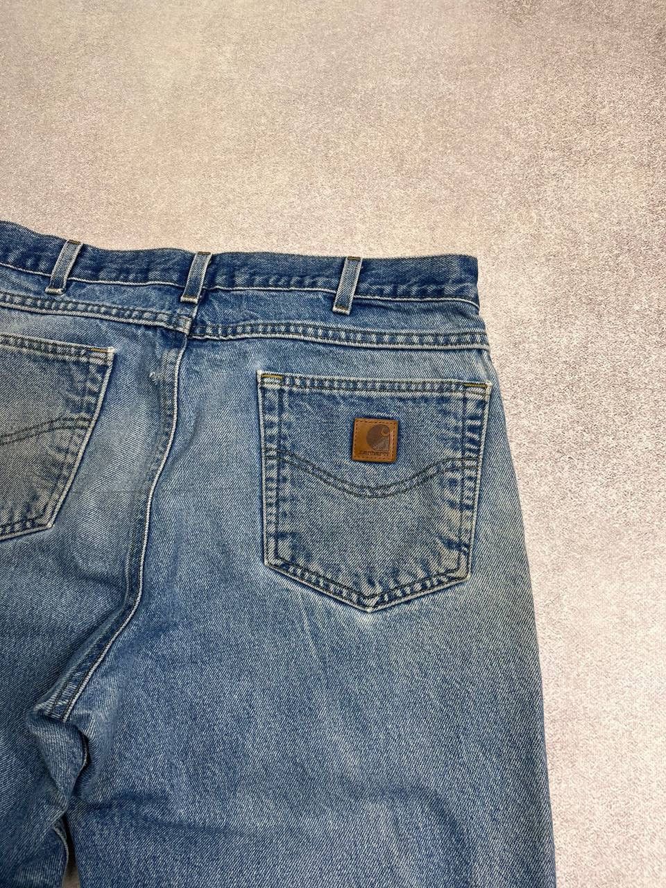 Carhartt × Vintage Vintage Carhartt Relaxed Baggy Jeans Y2K 34x32 Size US 34 / EU 50 - 6 Thumbnail