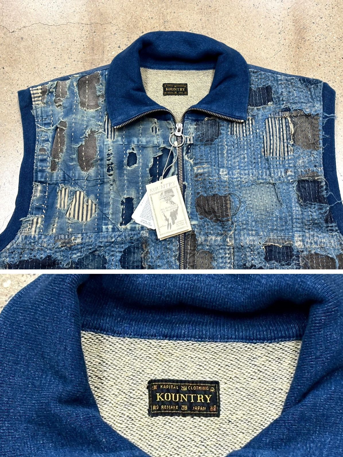 Kapital KAPITAL KOUNTRY BORO vest Size US XL / EU 56 / 4 - 4 Thumbnail