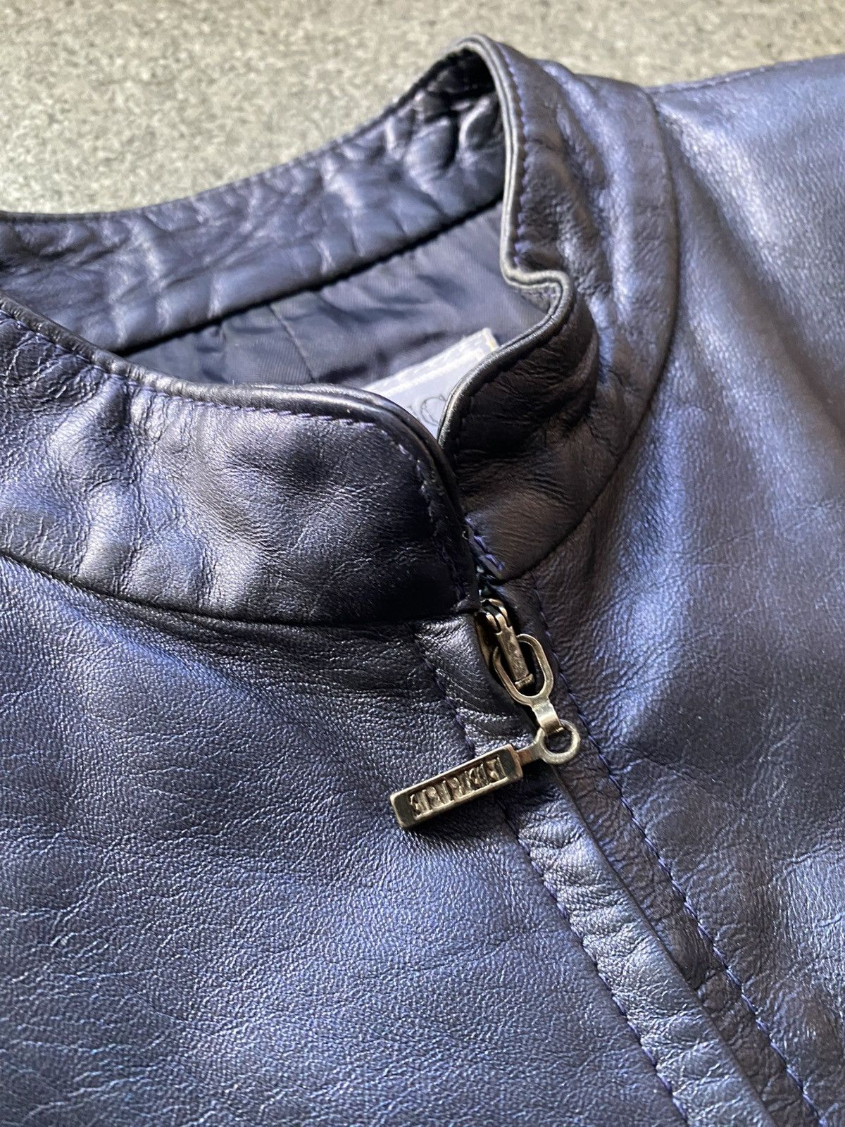 Gianfranco Ferre × Vintage Vintage Gianfranco Ferre GF Leather Jacket Size M / US 6-8 / IT 42-44 - 14 Thumbnail