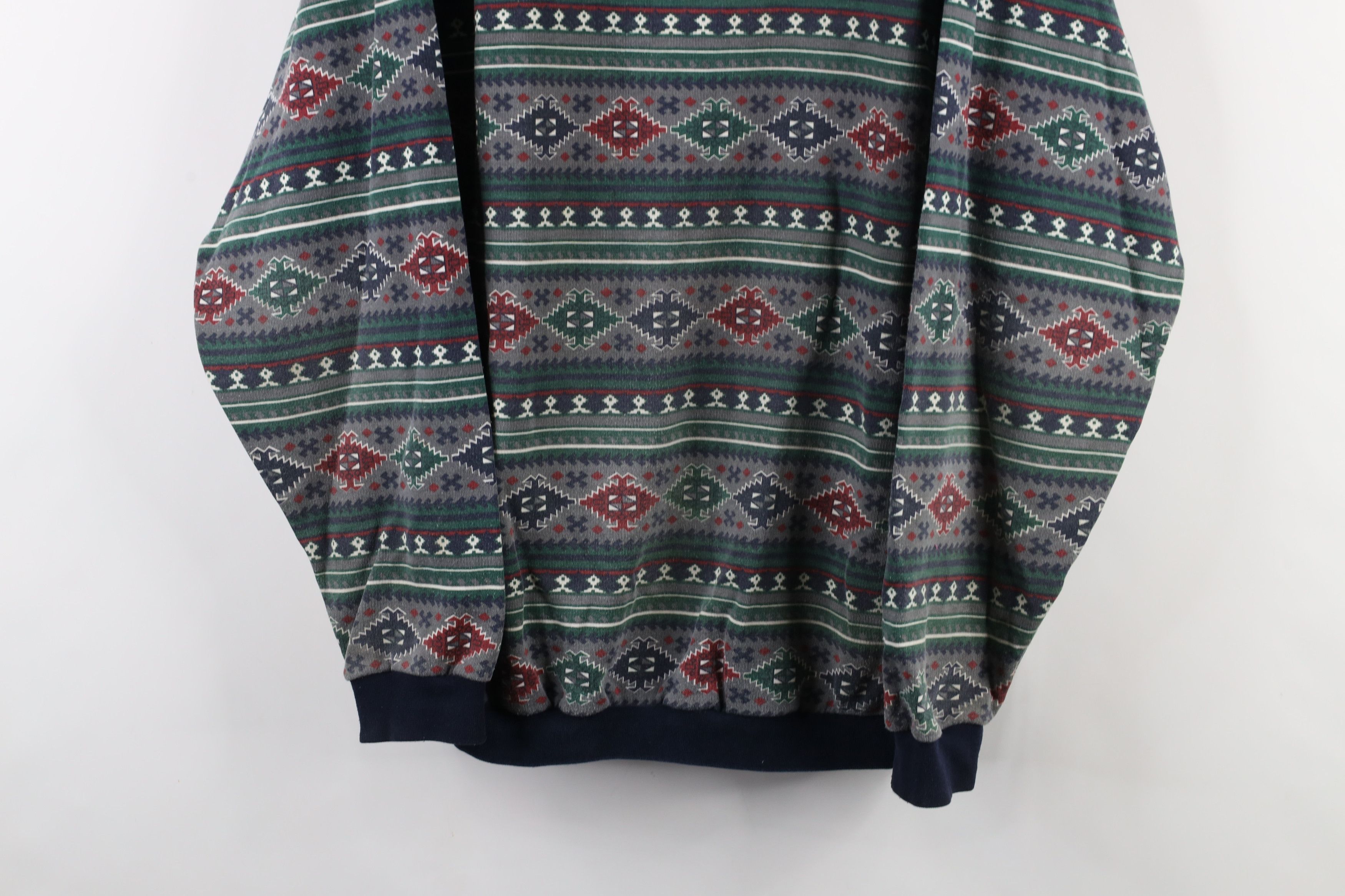 Vintage Vintage 90s Streetwear Southwestern Fiesta Sweatshirt Size US XL / EU 56 / 4 - 3 Thumbnail
