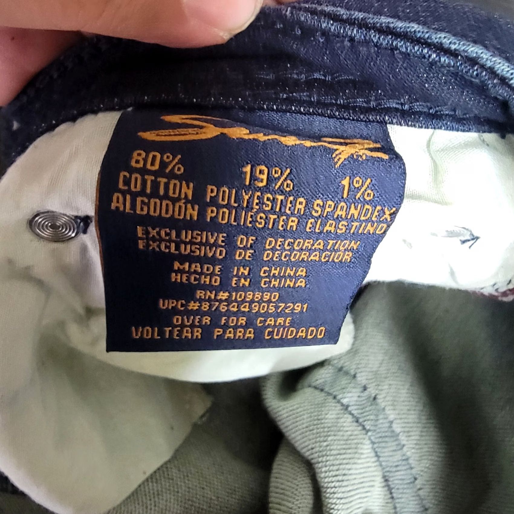 Vintage Seven7 Shorts womens Sz: 12 Blue Denim Jeans new with tags Size 34" / US 12 / IT 48 - 5 Thumbnail