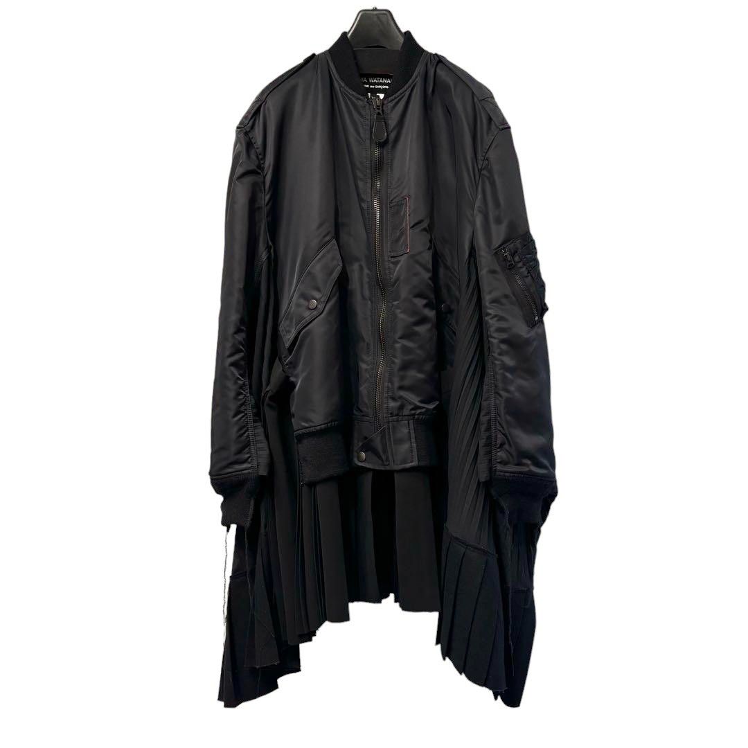 Comme des Garcons × Junya Watanabe JUNYA WATANABE COMME des GARCONS pleated  ma-1 jacket | Grailed