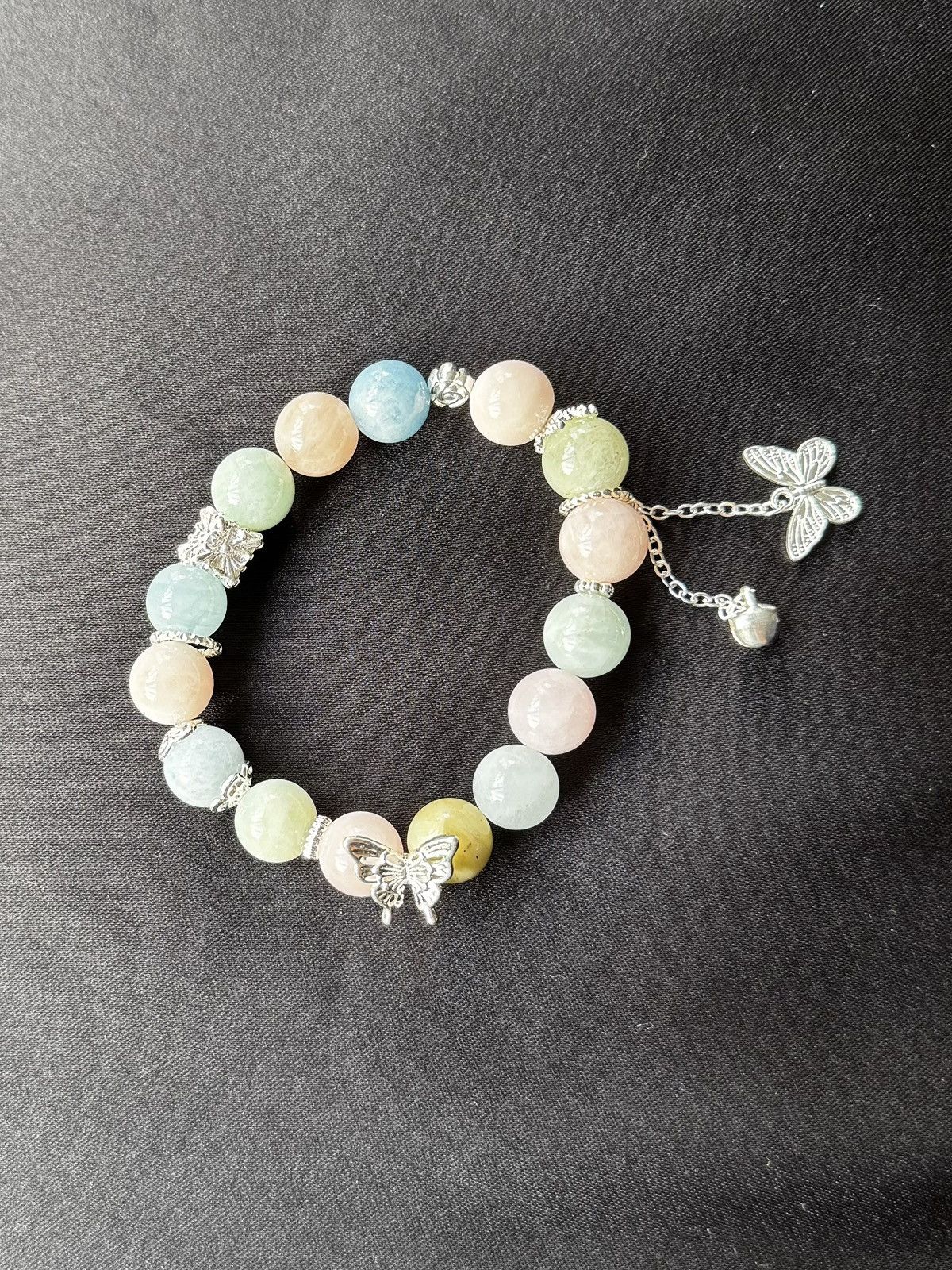 Handmade Morganite Bracelet Size ONE SIZE - 4 Thumbnail