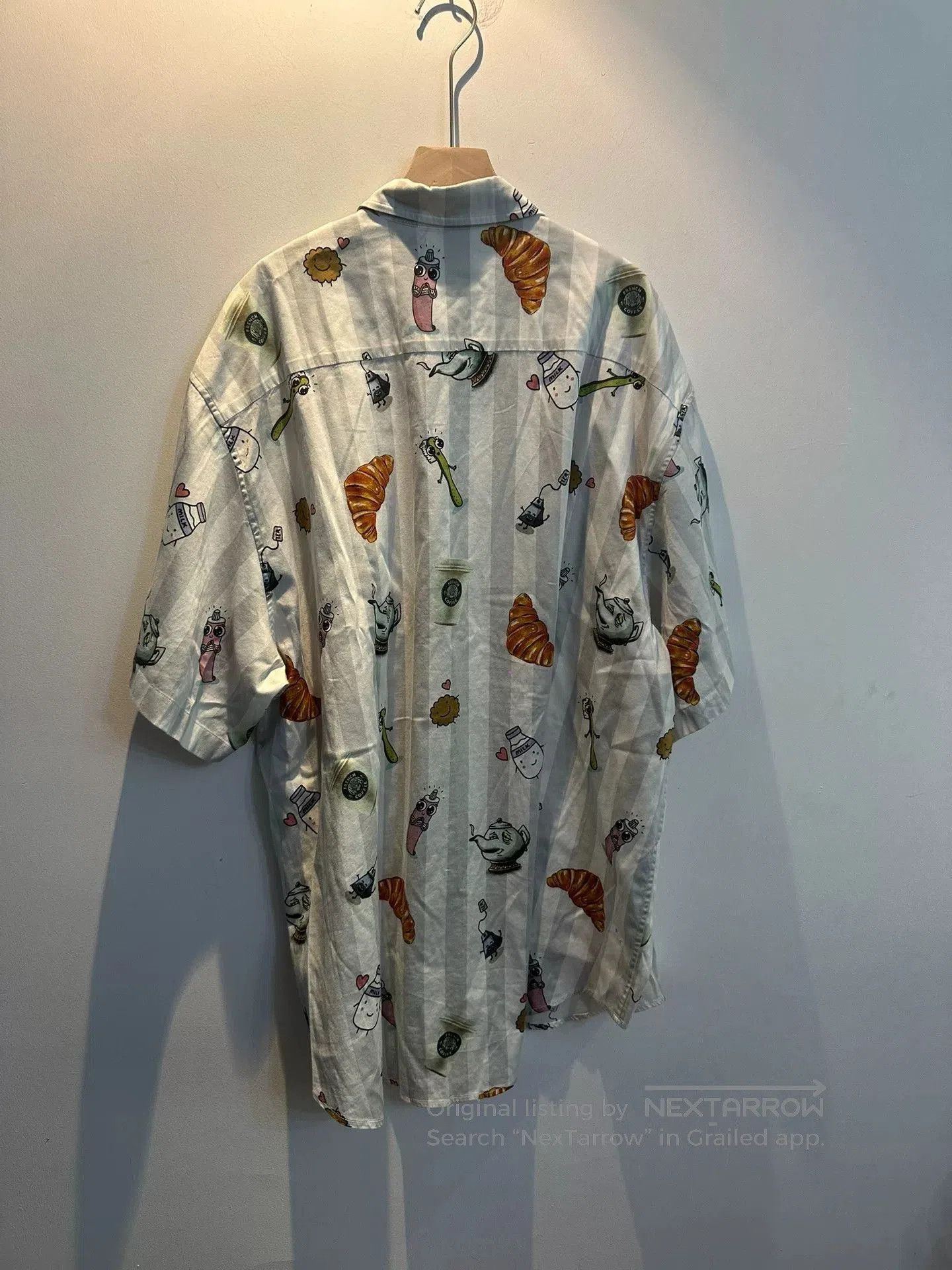 Vetements vetements gray blue short sleeve sleepwear. Size M / US 6-8 / IT 42-44 - 2 Thumbnail
