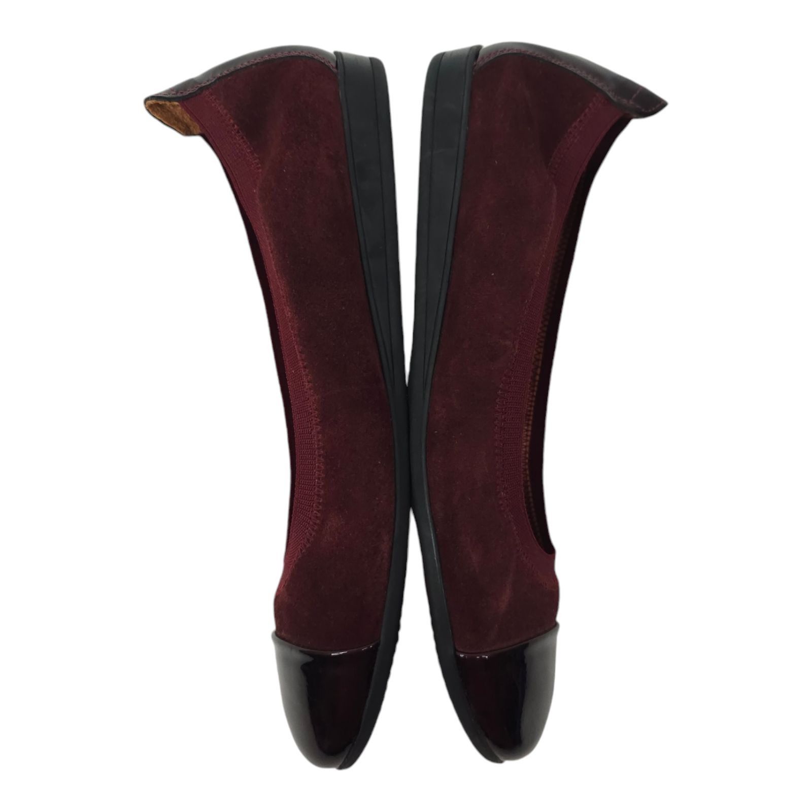 Other Marroqui Sanchez Ballet Flat Womens 8.5 Burgundy Size US 8.5 / IT 38.5 - 3 Thumbnail