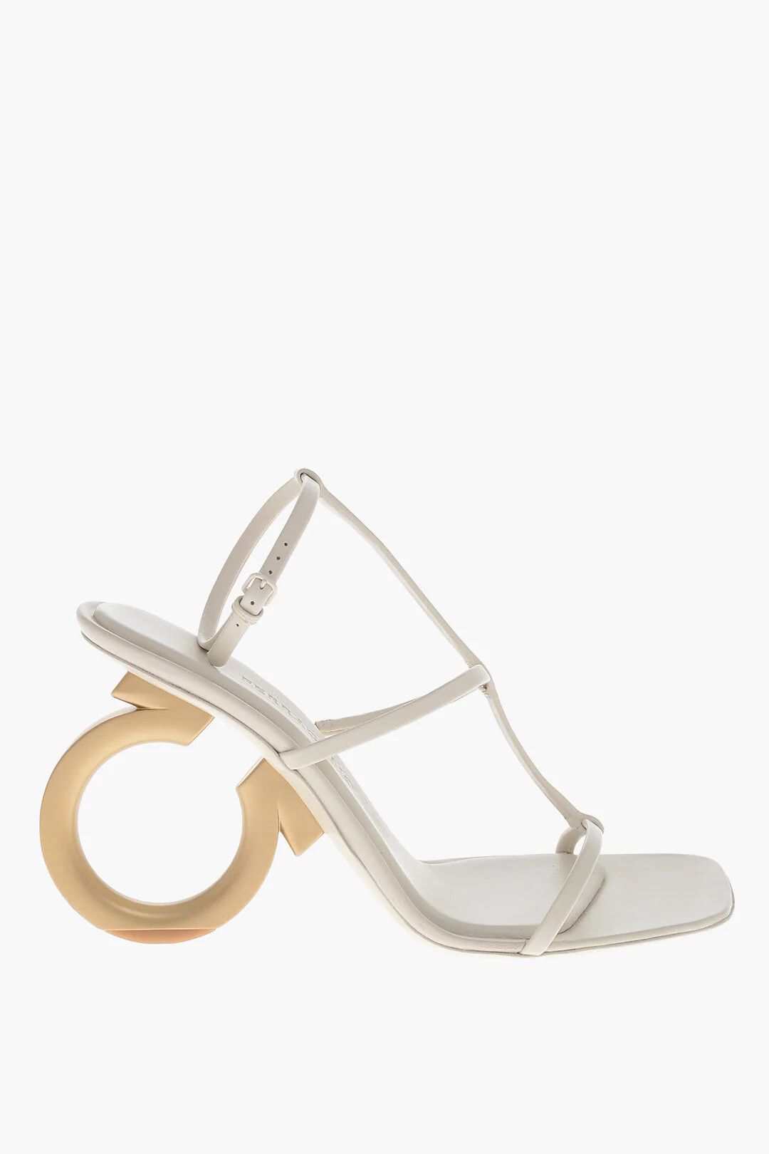 Salvatore Ferragamo og1mm0426 Leather Sandals in White Size US 11 / IT 41 - 1 Thumbnail