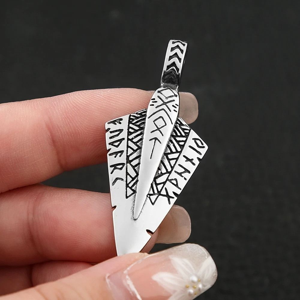 Other Vikings Arrowhead Pendant Necklace Size ONE SIZE - 4 Thumbnail