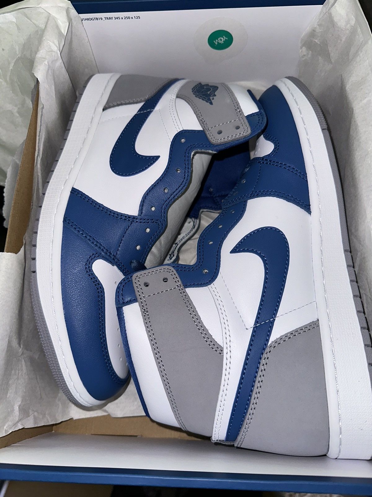 Jordan Brand Jordan 1 True Blue Size US 11 / EU 44 - 2 Thumbnail