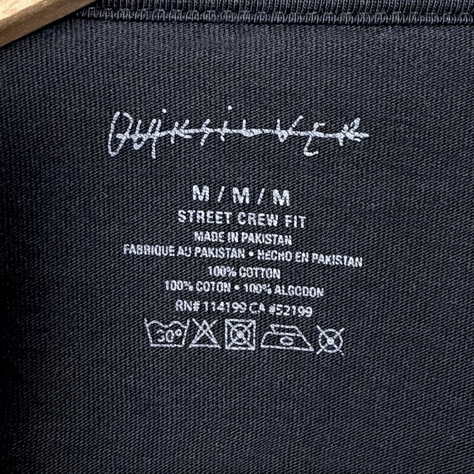 Quiksilver Quiksilver Ghetto Surf Black L/S Street Crew Fit Skater T M Size US M / EU 48-50 / 2 - 5 Thumbnail