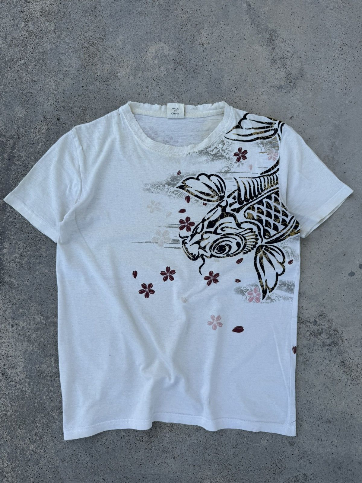 If Six Was Nine Distressed Japanese Sukajan T shirt Size US S / EU 44-46 / 1 - 3 Thumbnail