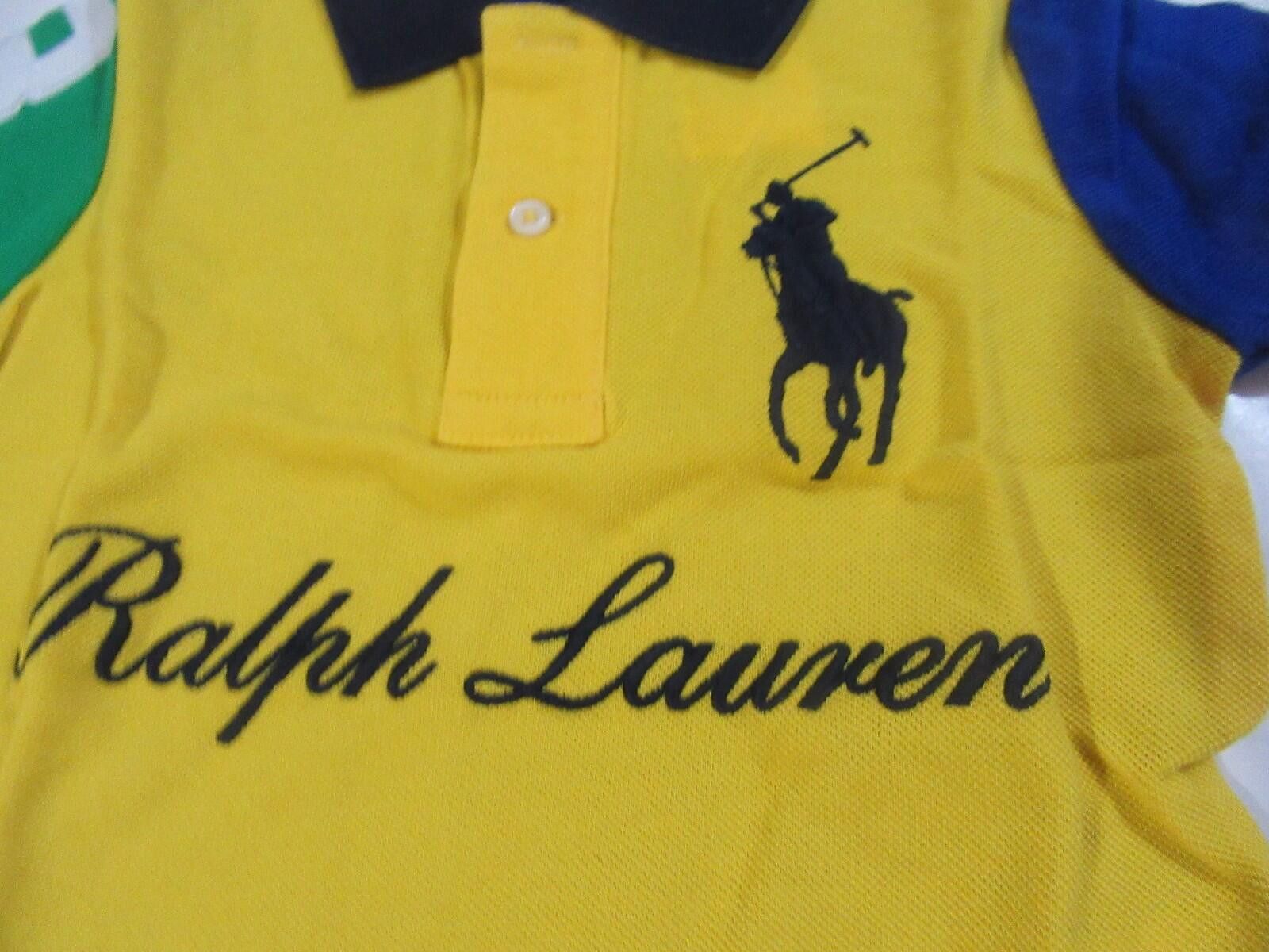 Polo Ralph Lauren Polo Ralph Lauren Boys Big Pony Short Sleeve Shirt 2/2T Size US XXS / EU 40 - 3 Thumbnail