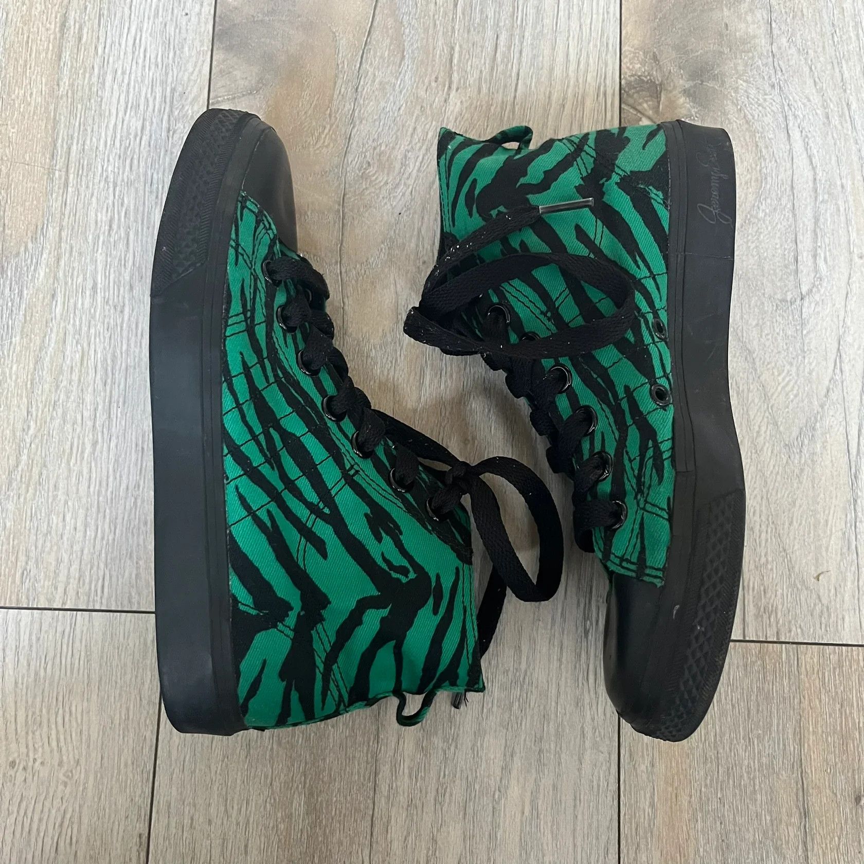 Adidas × Jeremy Scott Jeremy Scott x adidas 2014 Nizza Hi “Forest Green” Sneakers Size US 6 / IT 36 - 2 Thumbnail