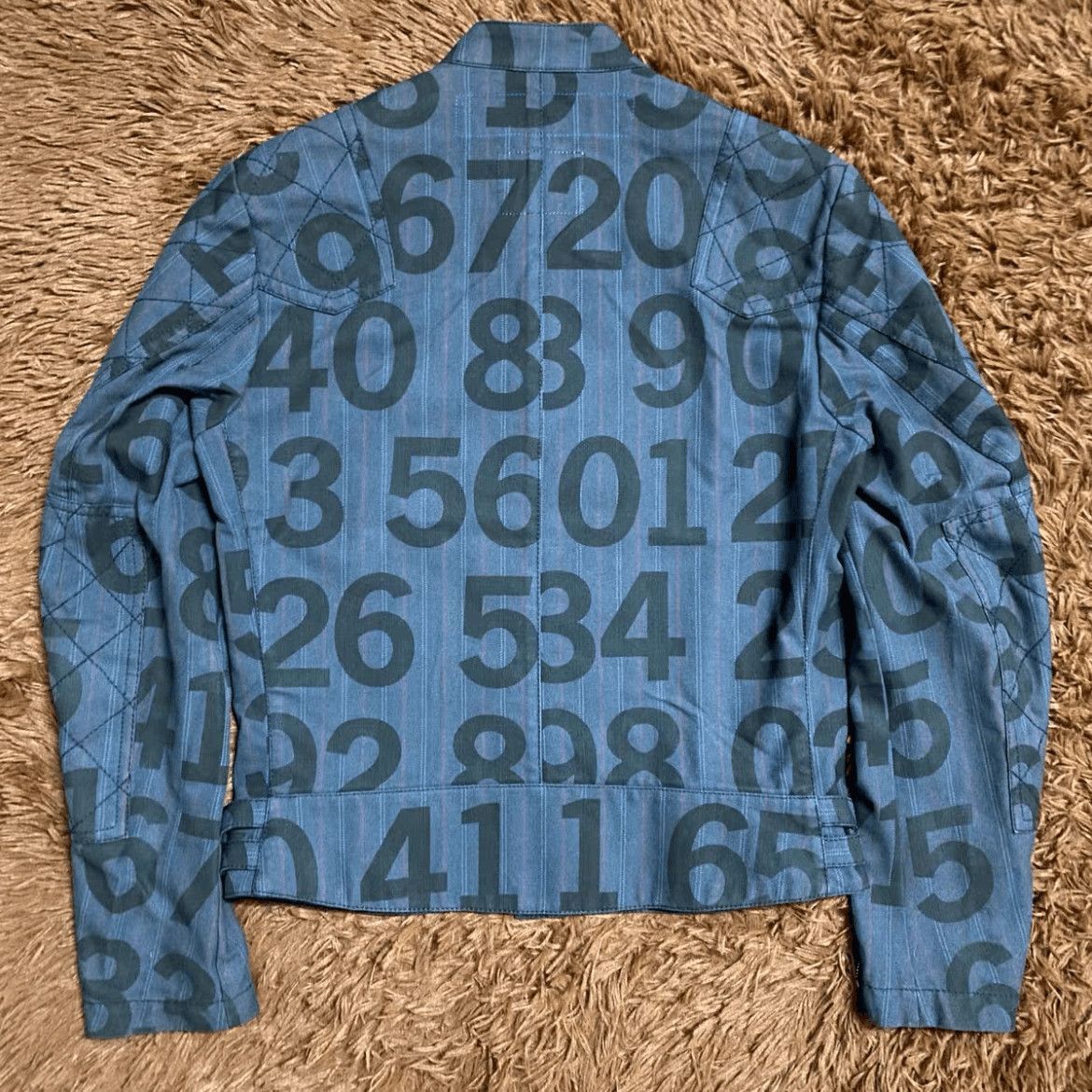 Junya Watanabe Junya Watanabe 03SS Number Print Jacket-2508 Size US M / EU 48-50 / 2 - 2 Thumbnail