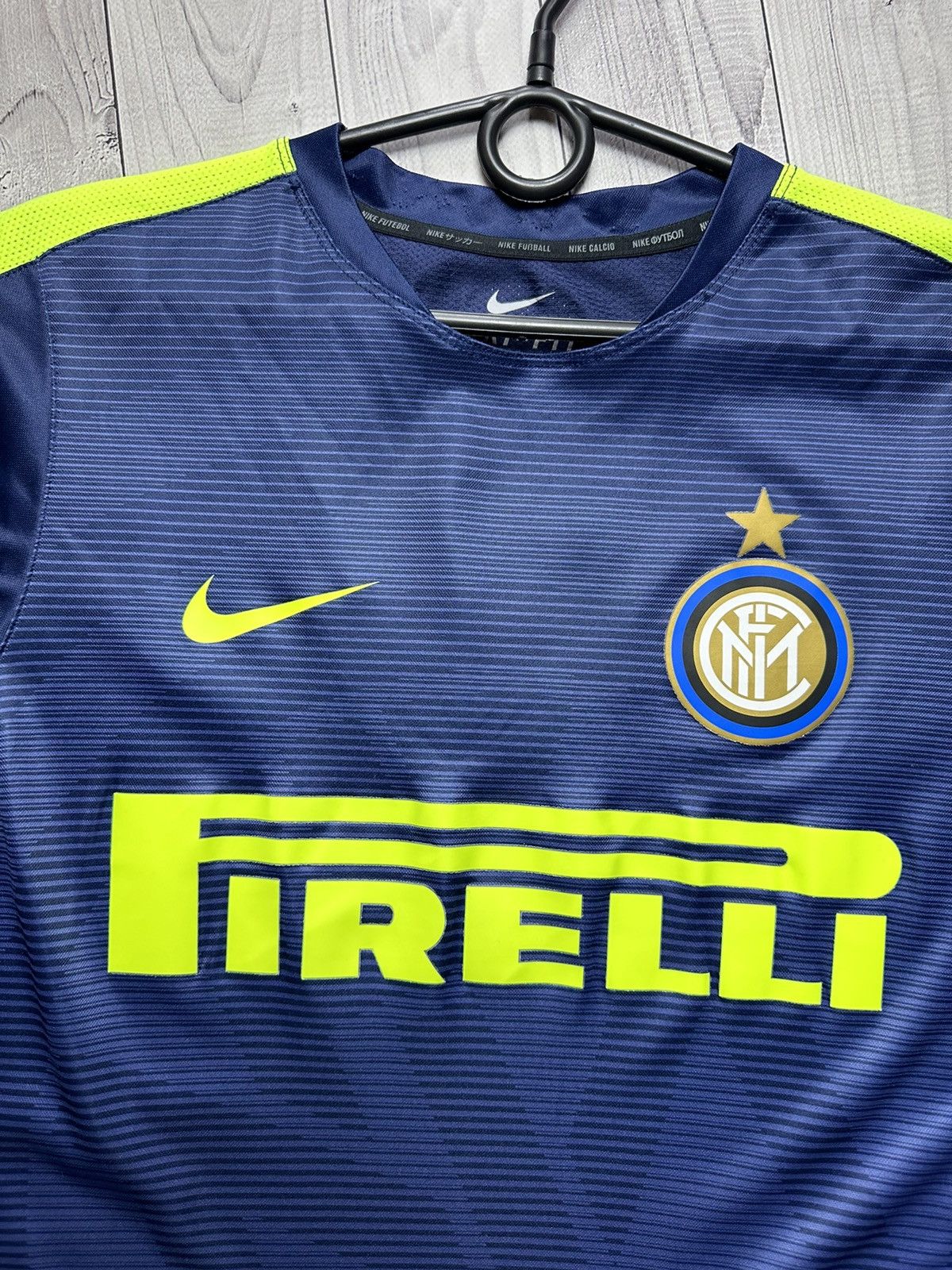 Nike × Vintage Vintage Nike Inter Milan soccer jersey size M logo rare Size US M / EU 48-50 / 2 - 4 Thumbnail