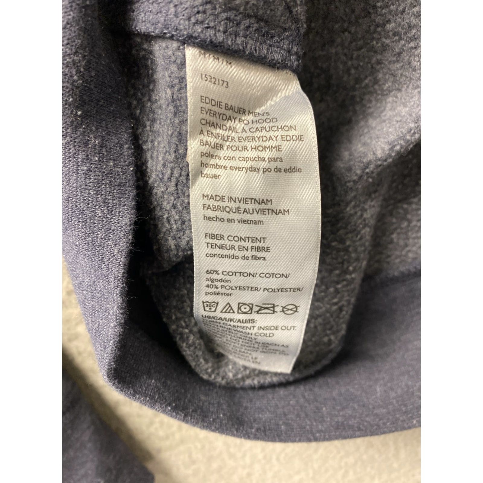 Eddie Bauer Eddie Bauer Hoodie Men M Blue Pullover Fleece 60% Cotton 40% Polyester Hooded Everyday Vintage? Wait - don't add vintage. Size US M / EU 48-50 / 2 - 6 Thumbnail