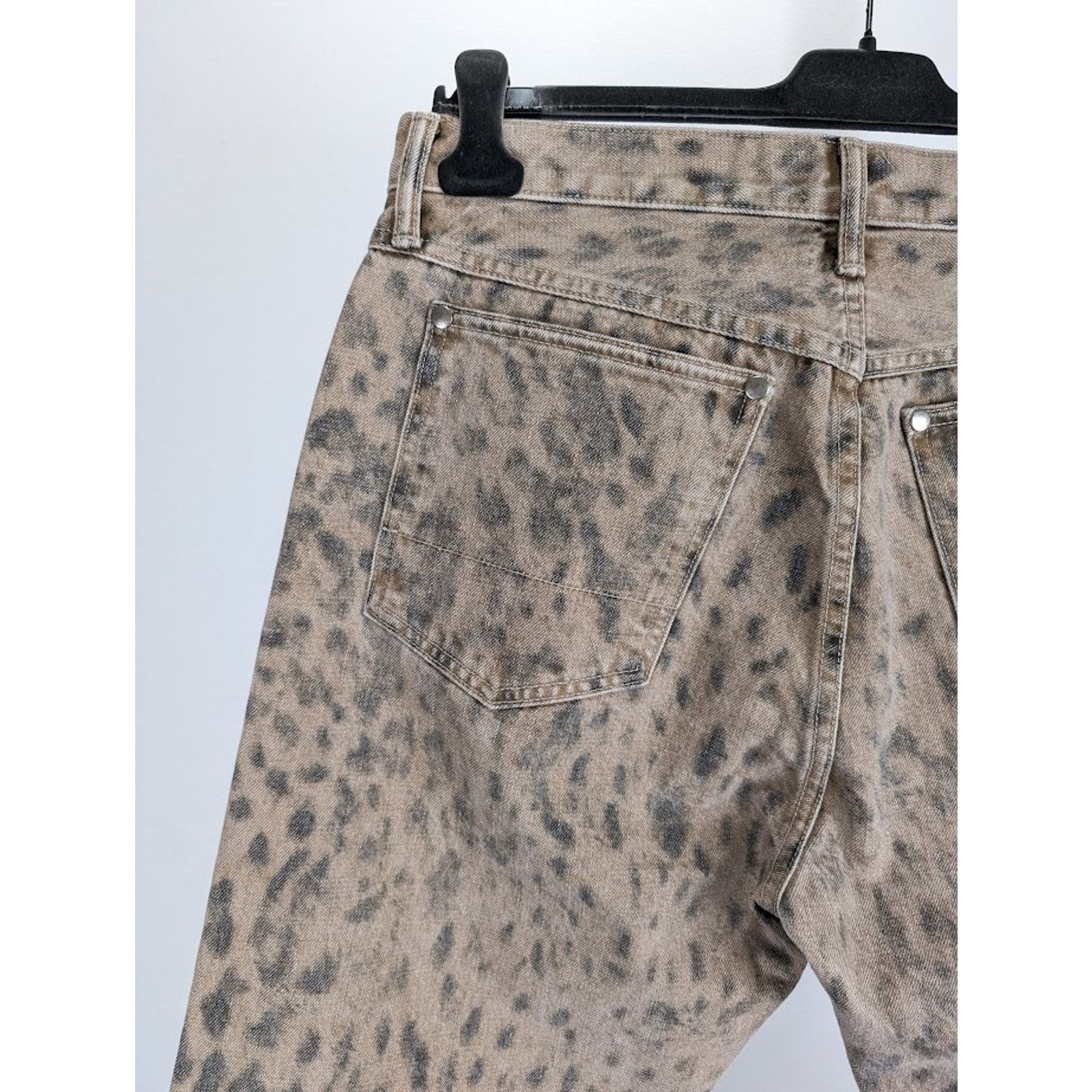 o1rshd1 Denim Pant in Aged Leopard 34