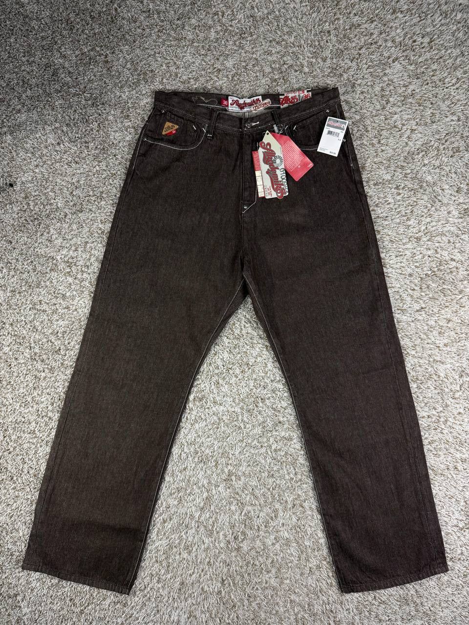 Akademiks Akademiks Denim Baggy Jeans Y2K Hip Hop Stitched Pocket Size US 36 / EU 52 - 3 Thumbnail