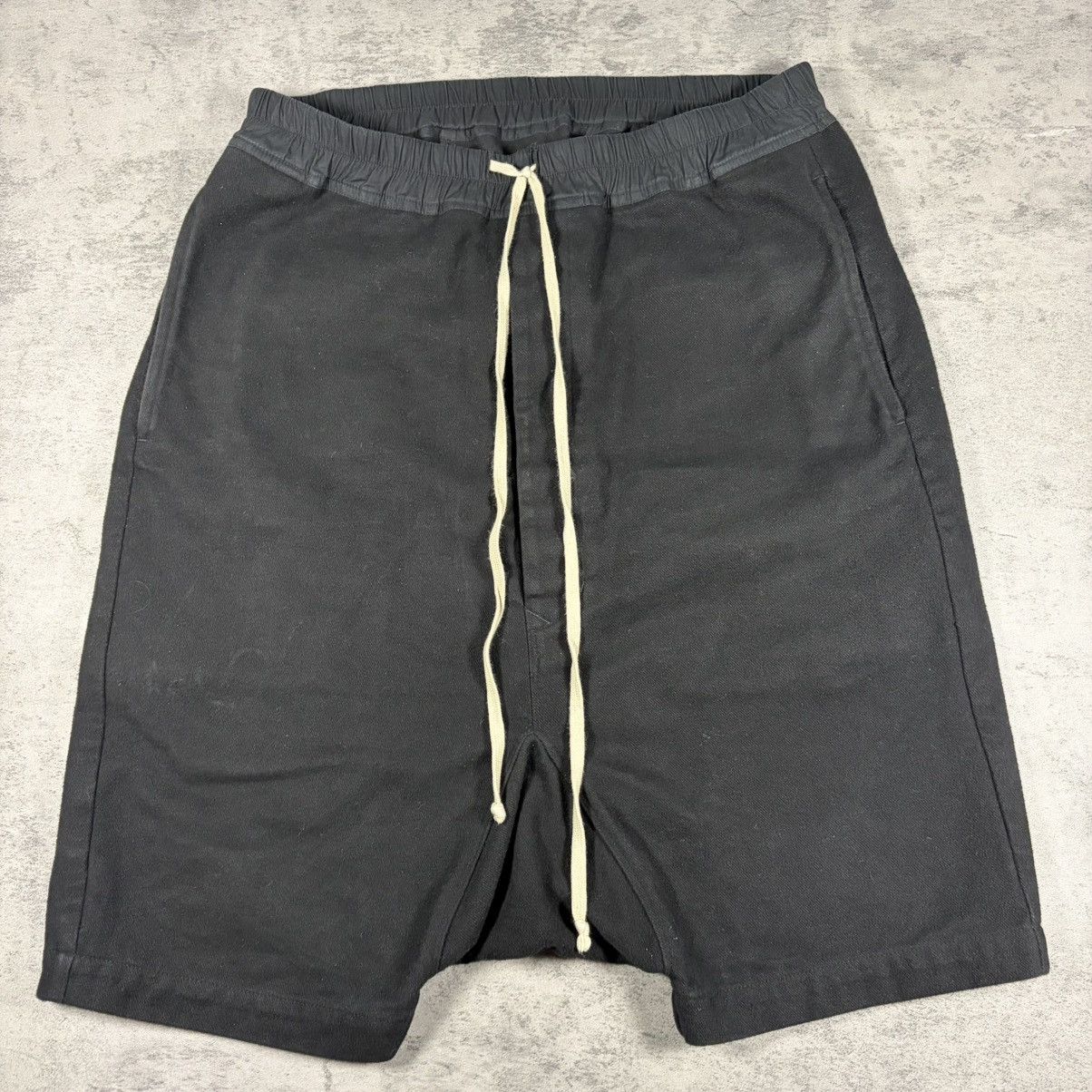 Rick Owens Rick owens wax pods shorts olmar and mirta black | Grailed