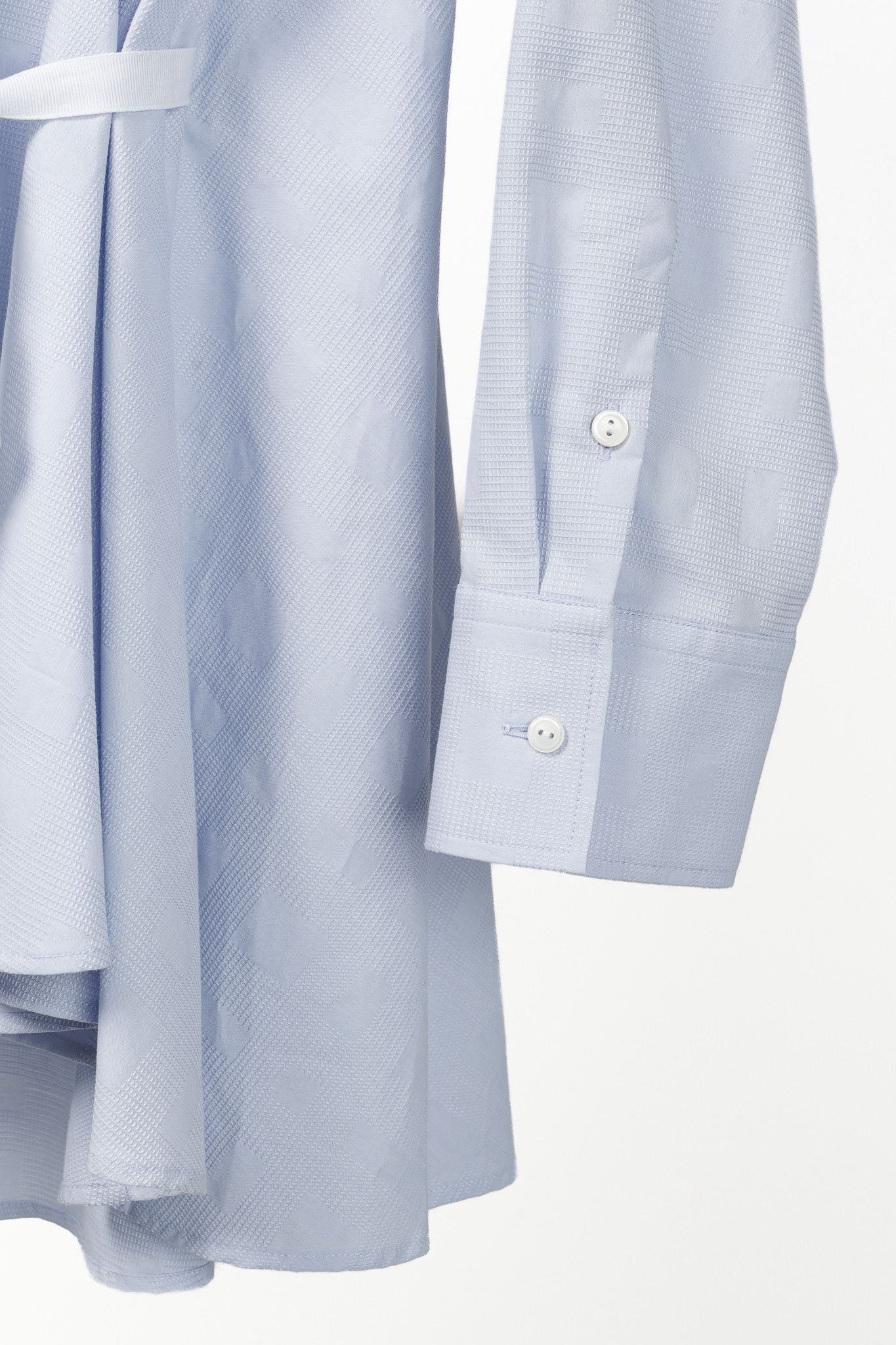 Other Palmer//Harding Pointed Piqué Draped-Back Button-Up Shirt Size S / US 4 / IT 40 - 5 Thumbnail