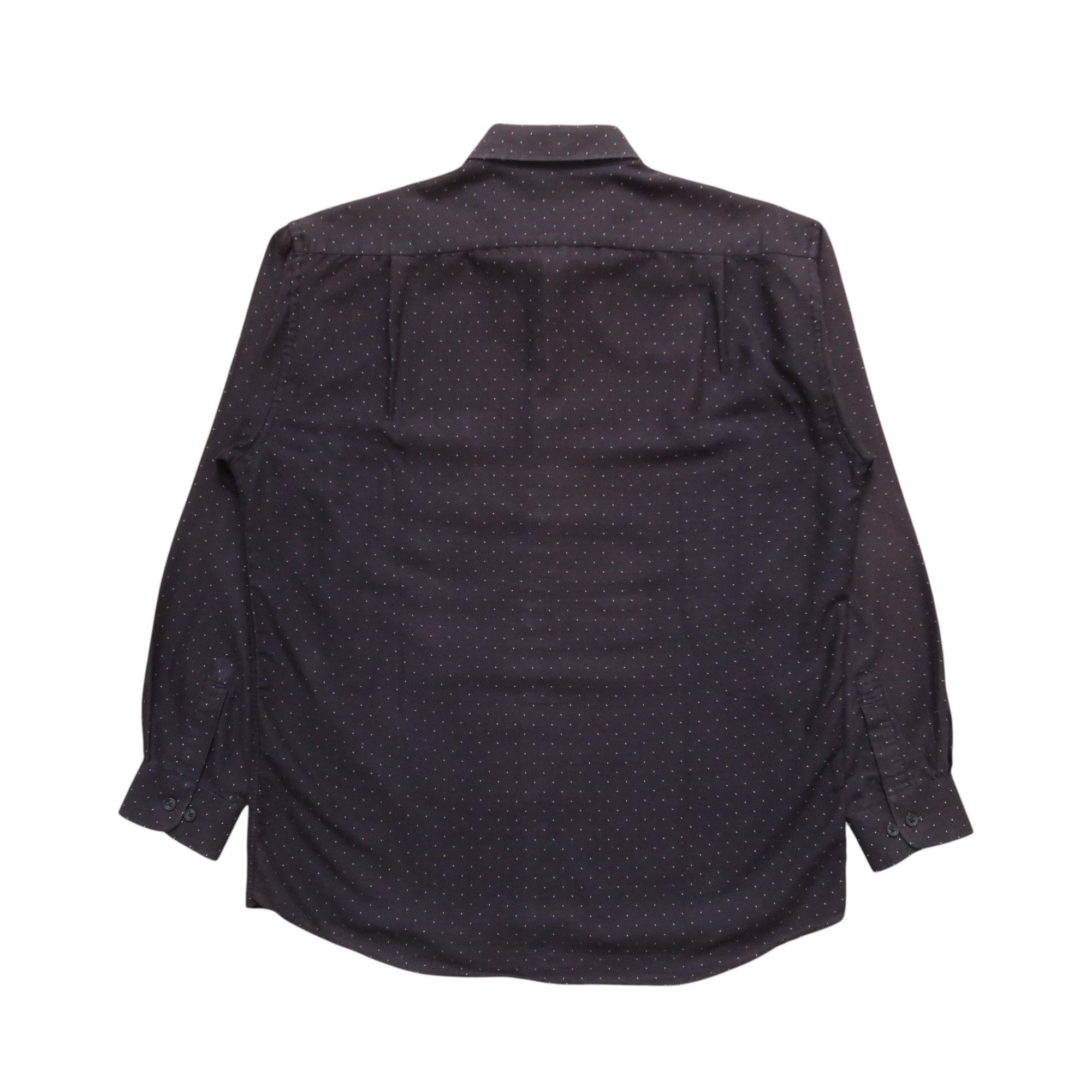 Balenciaga Vintage Balenciaga Psychedelic Dot Distressed Shirt Size US L / EU 52-54 / 3 - 2 Thumbnail