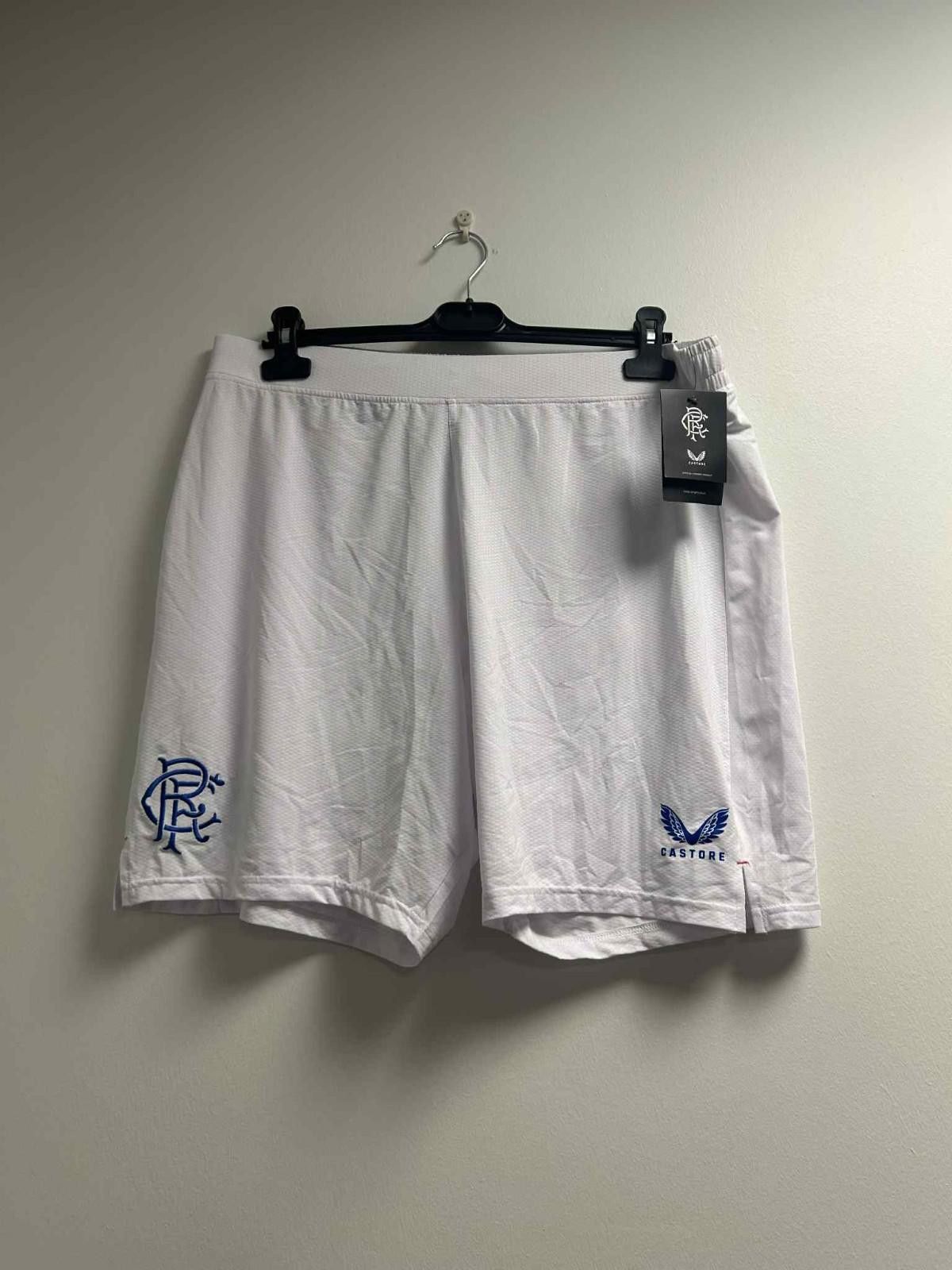 Other Rangers 2022-2023 Castore Football Shorts (BNWT) XL Size ONE SIZE - 1 Preview