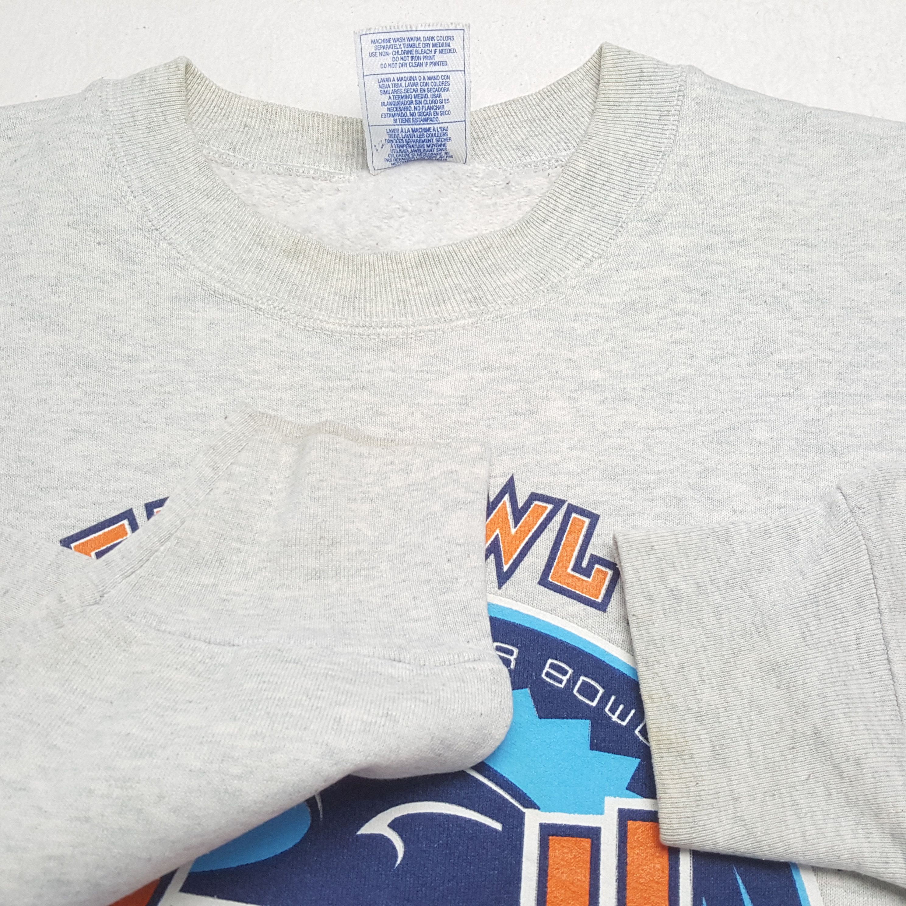 Pro Player × Vintage SUPER BOWL SAN DIEGO 1998 Vintage Sweatshirt Size US XL / EU 56 / 4 - 9 Thumbnail