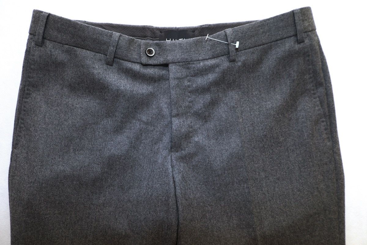 Hiltl Hiltl Dress Pants Size 46c Piacenza In Solid Light Gray Size 46S - 4 Thumbnail