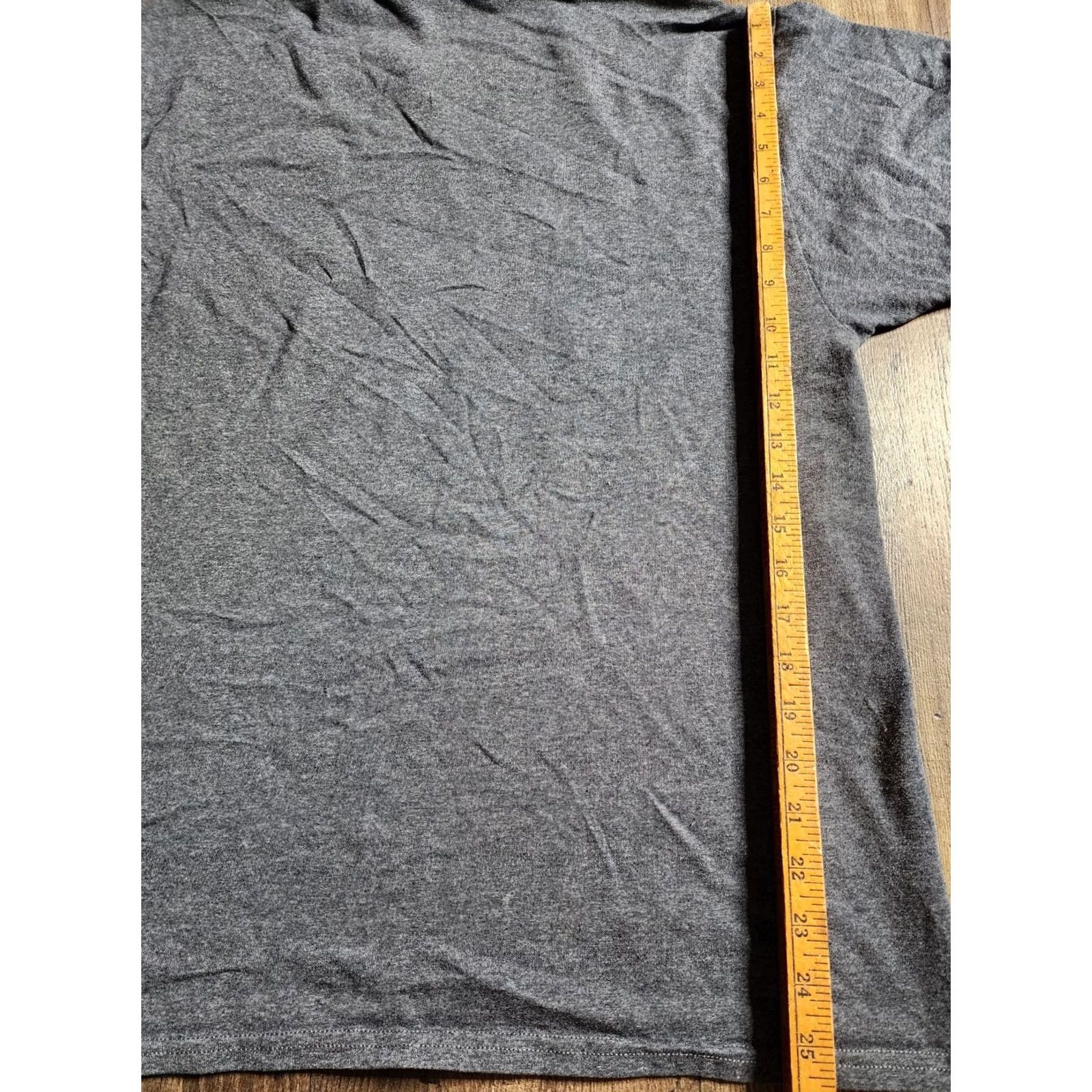 Jerzees Mens XL JERZEES T Shirt Gray Rocky Micks Philadelphia PA Boxing Movie Distressed Crew Neck Short Sleeve Vintage: No Size US XL / EU 56 / 4 - 3 Thumbnail