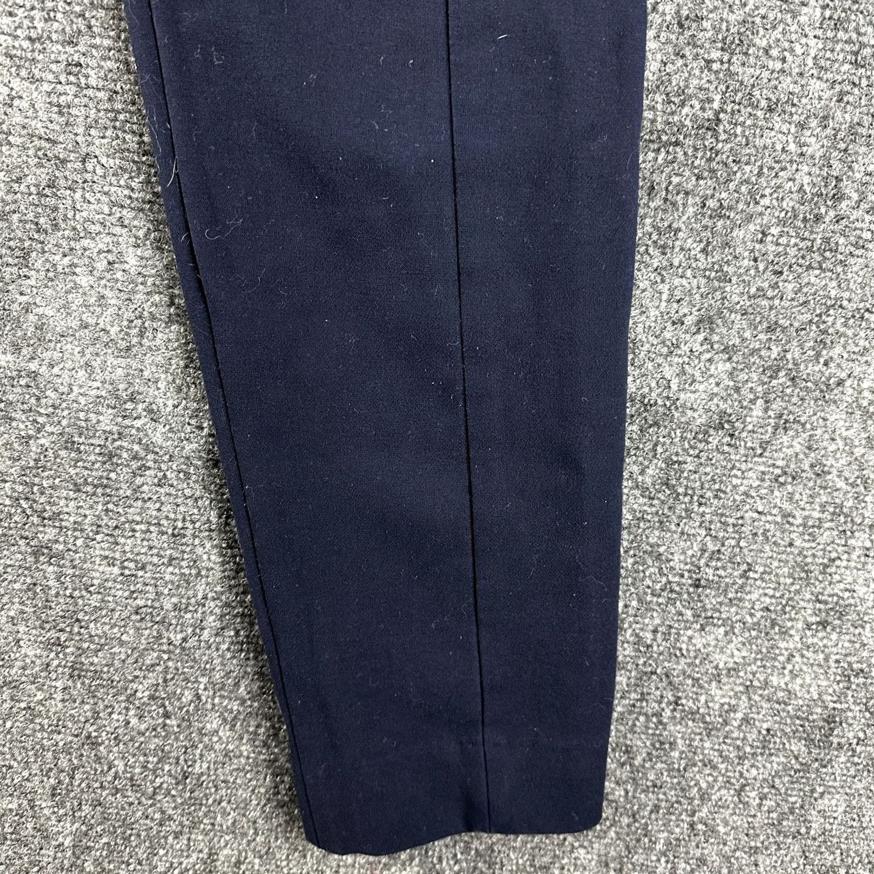 J.Crew J.CREW Pants Womens 2 Cameron Blue Stretch Flat Front Zip Fly Pockets Cropped Size 26" / US 2 / IT 38 - 8 Thumbnail