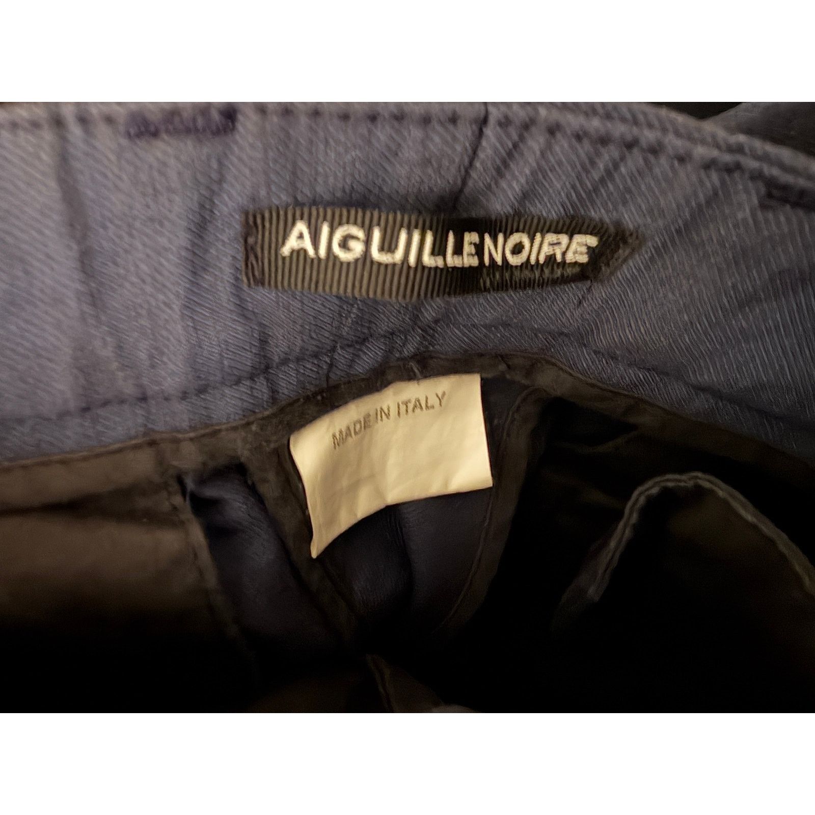 Other Aiguille Noire Poly-Cotton Blend Navy Blue Pants Size US 30 / EU 46 - 3 Thumbnail