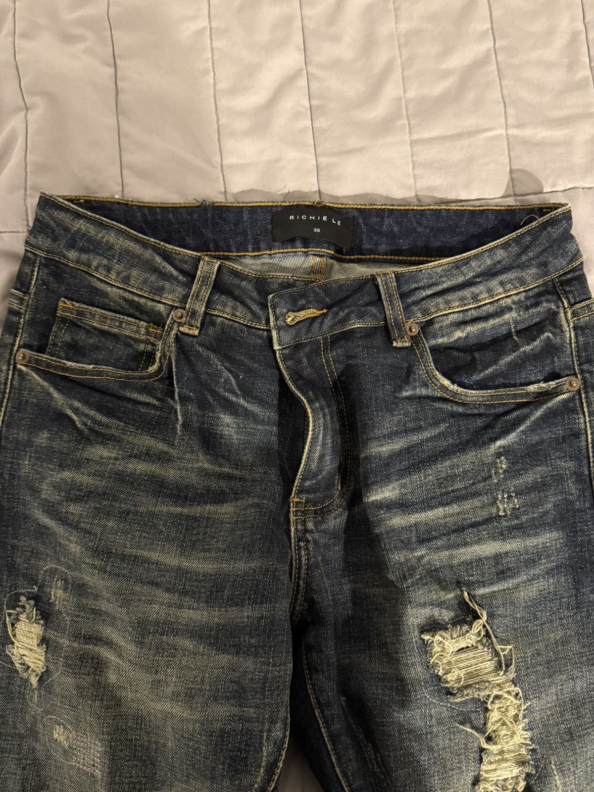 Richie Le Collection Richie Le Collection ripped jeans Size US 30 / EU 46 - 3 Thumbnail