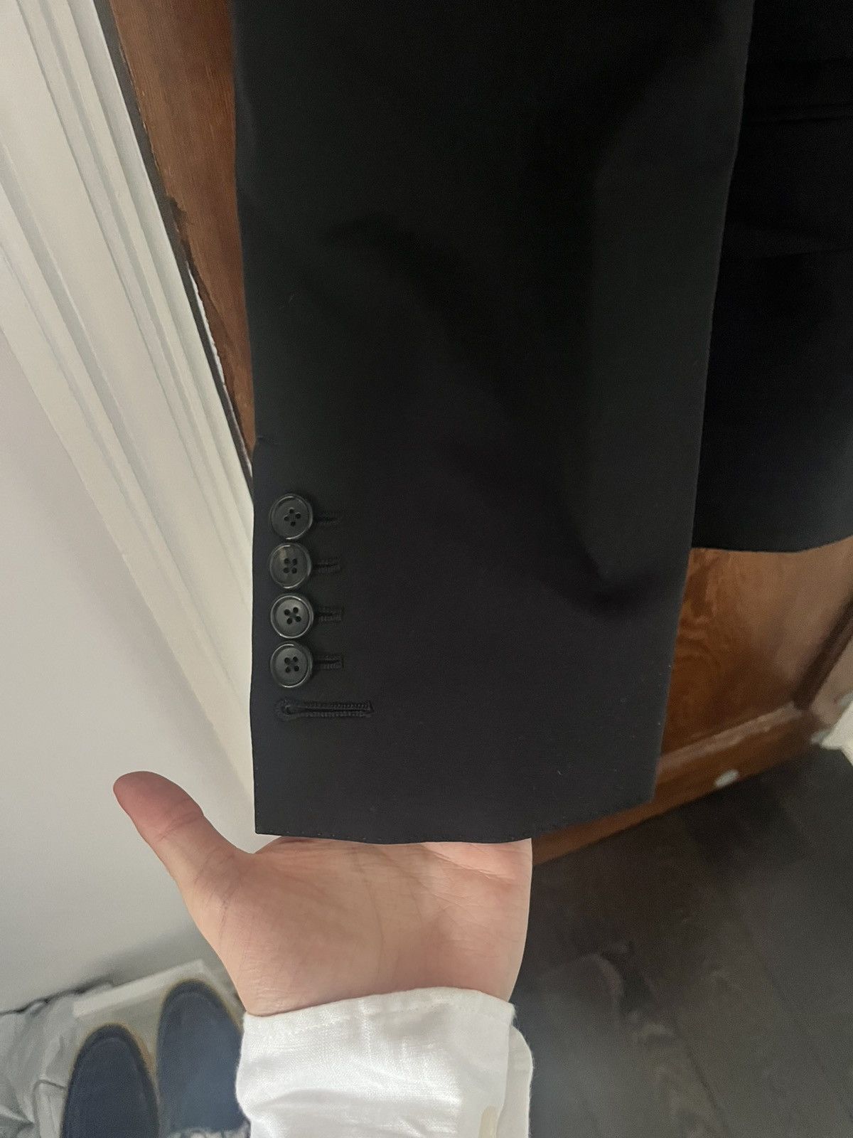 Tom Ford Tom Ford Black suit wool Fit A size 52 w36 Size 42R - 2 Thumbnail
