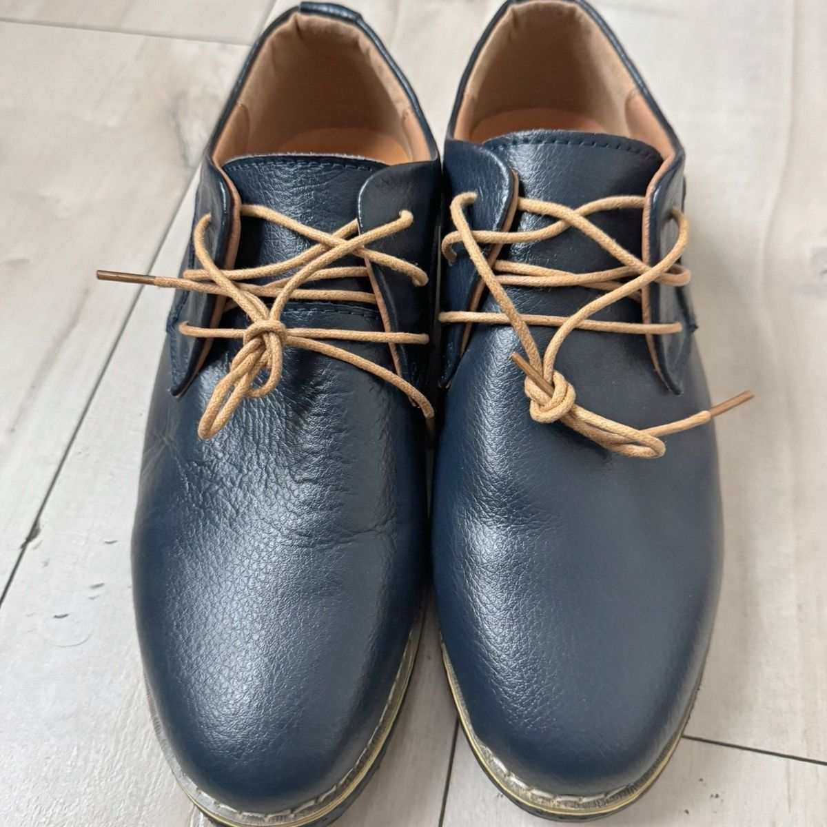Designer Men's Fashion British Round Toe Lace Up Sport Shoes Casual Size US 11 / EU 44 - 5 Thumbnail