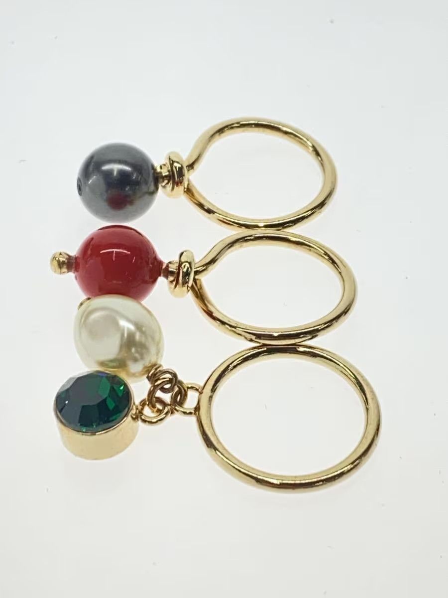 Dries Van Noten Multi Gem Stone Pearl Ring Size ONE SIZE - 4 Thumbnail