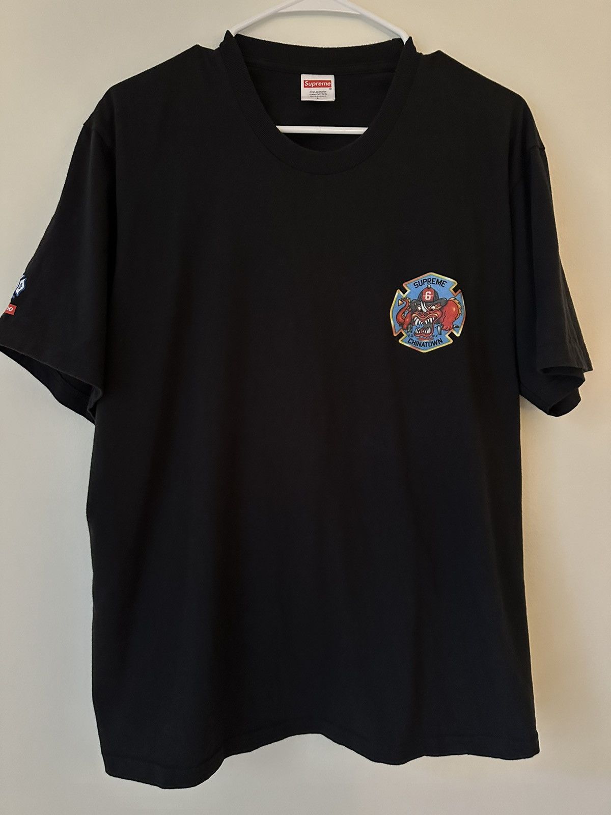 Supreme Supreme FDNY Engine 9 Chinatown Tee Size US L / EU 52-54 / 3 - 3 Thumbnail