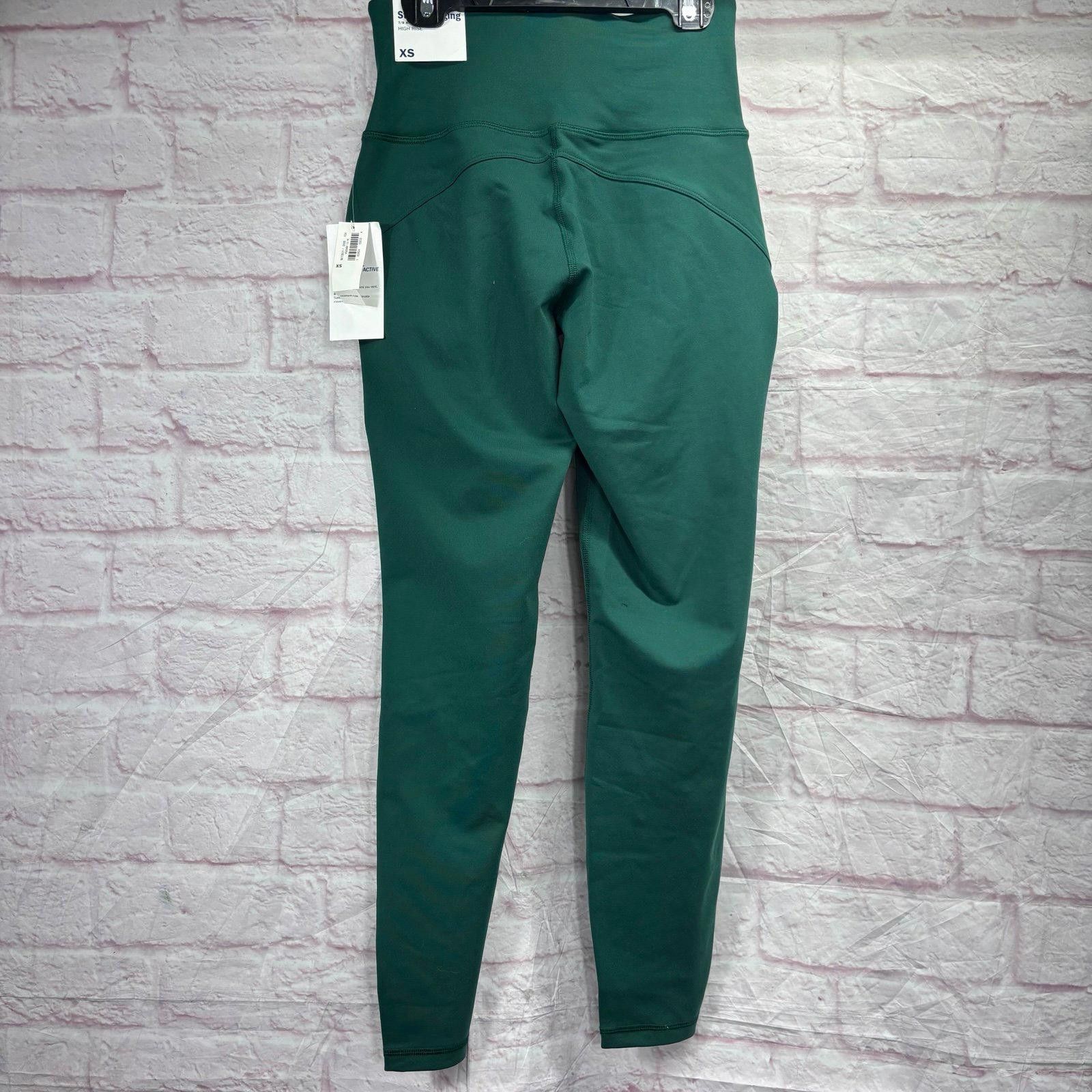 Old Navy Old Navy Street Legging in Green XS Nwt Size 26" / US 2 / IT 38 - 6 Thumbnail