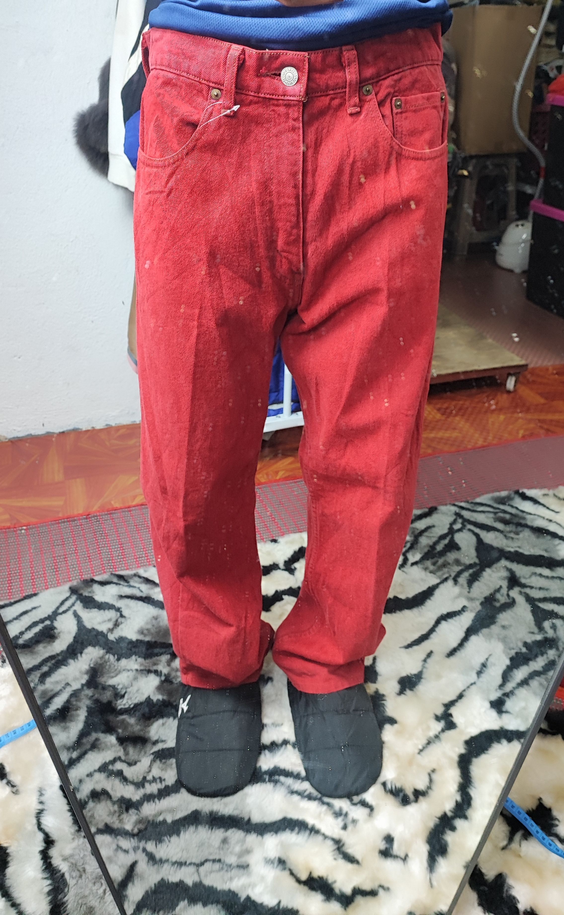 Kapital × Levi's × Vintage Vintage Levis 90s Jeans Red Denim Size US 30 / EU 46 - 3 Thumbnail