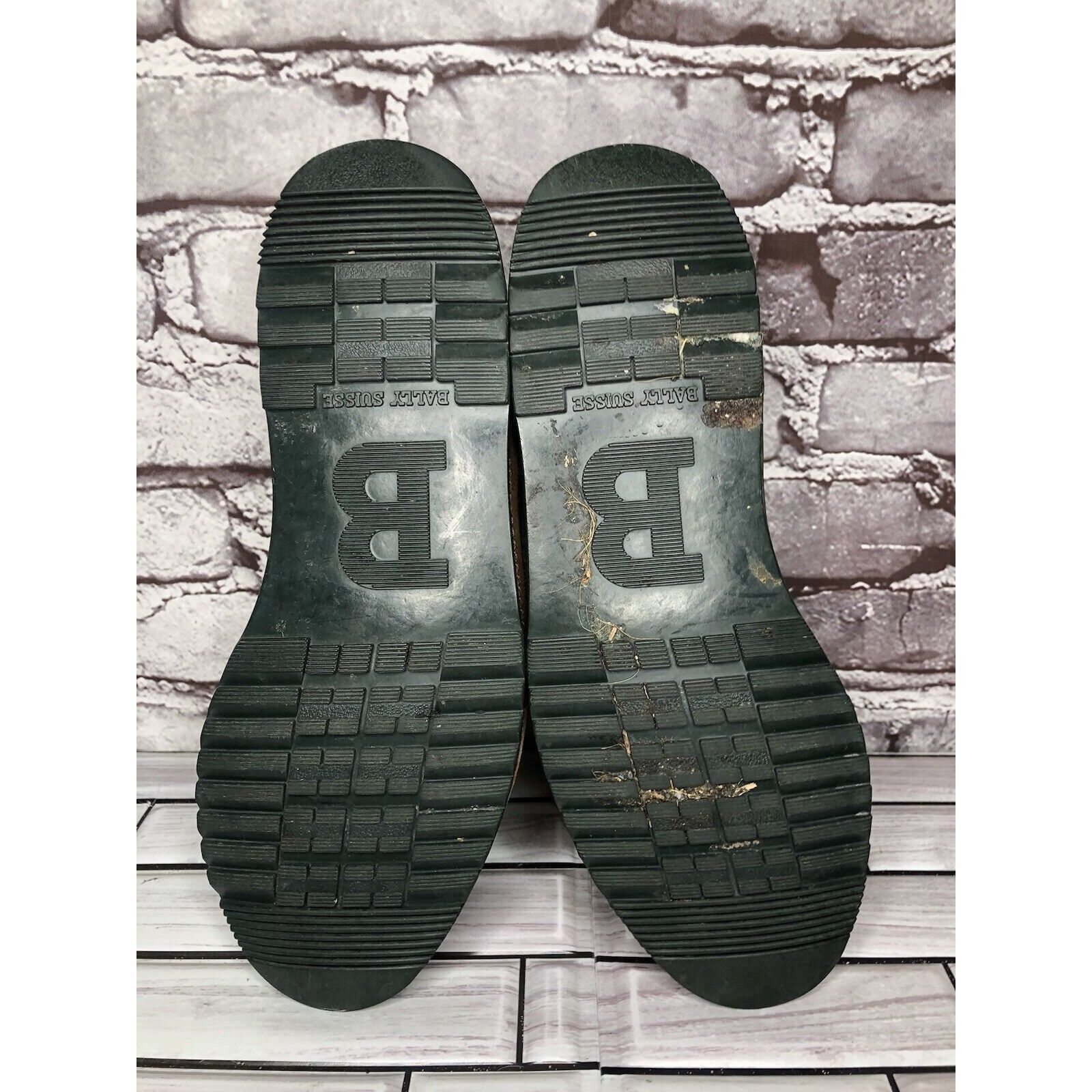 Bally Bally Suisse Brown Suede Comfort Lace Up Casual Green Shoes Size US 8 / EU 41 - 16 Thumbnail