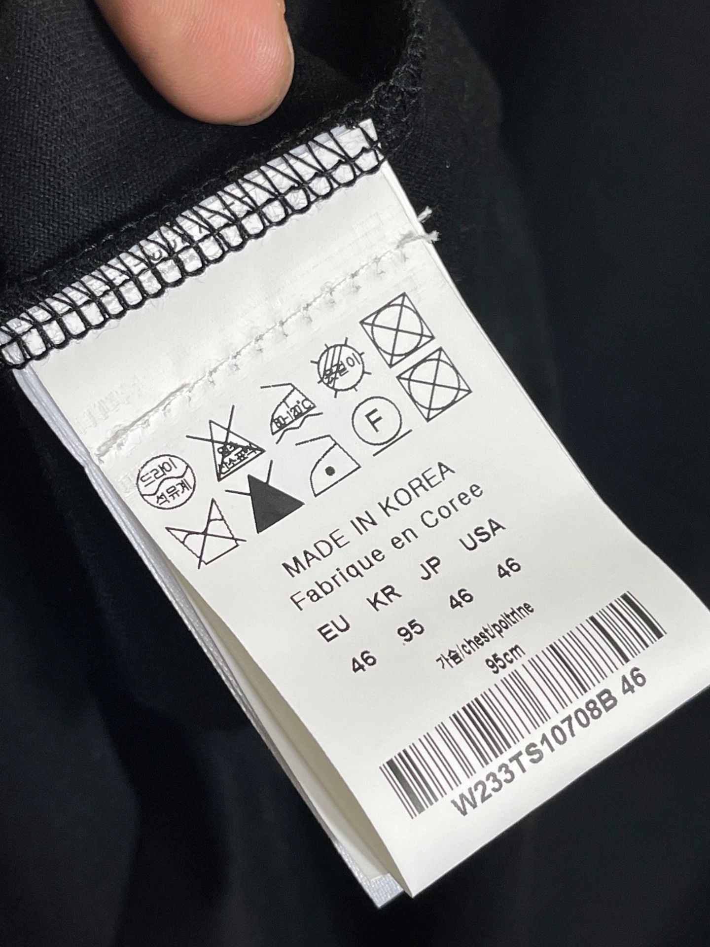 Wooyoungmi Wooyoungmi 46 Oversized Cotton T - shirt w/ Back Logo Size US S / EU 44-46 / 1 - 7 Thumbnail