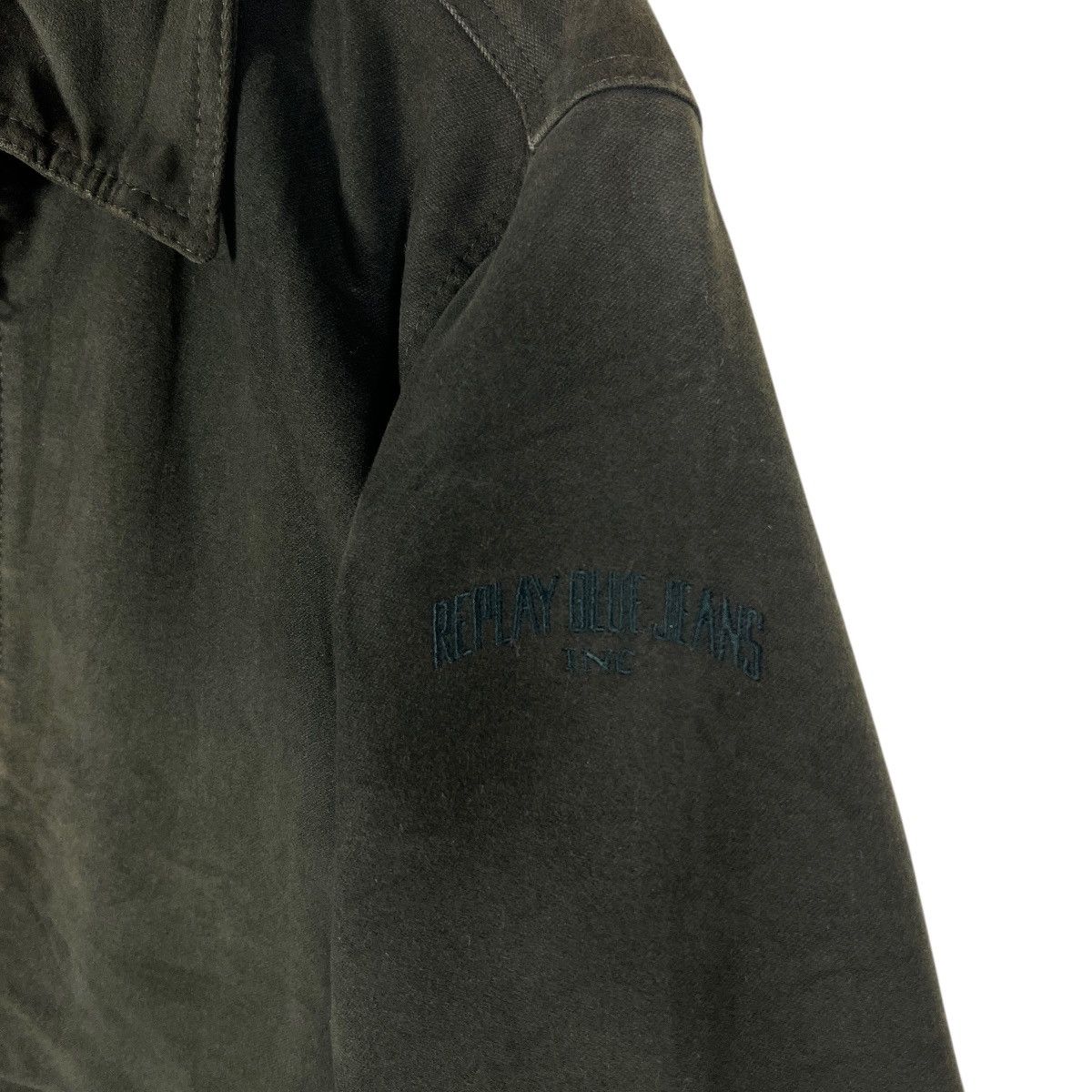 Replay 🔥 Replay Blue Jeans Moleskin Deck Blouson Jacket Size US M / EU 48-50 / 2 - 8 Thumbnail