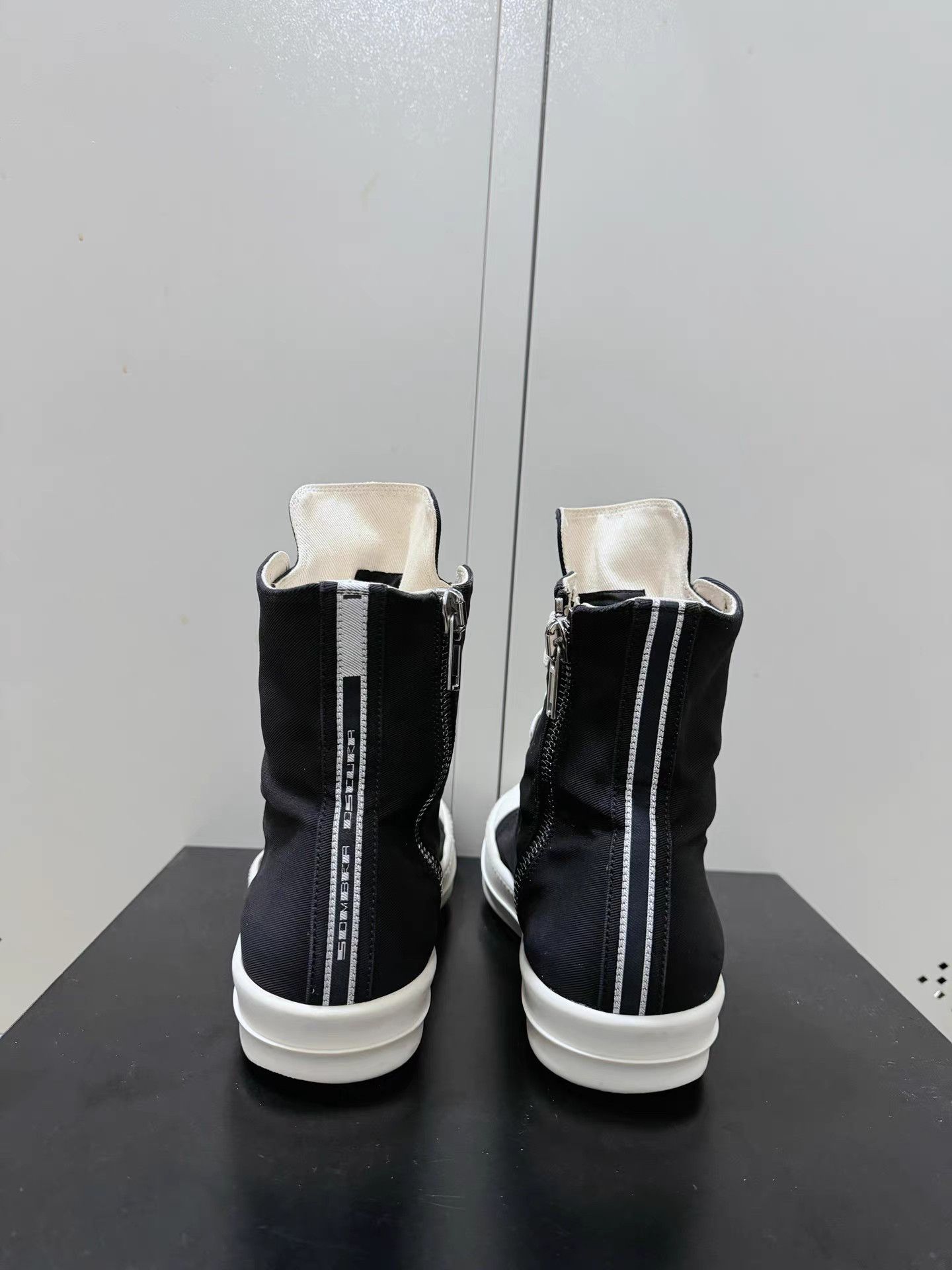 Rick Owens Drkshdw Rick Owens Drkshdw Converse high-top sneakers Size US 8.5 / EU 41-42 - 3 Thumbnail