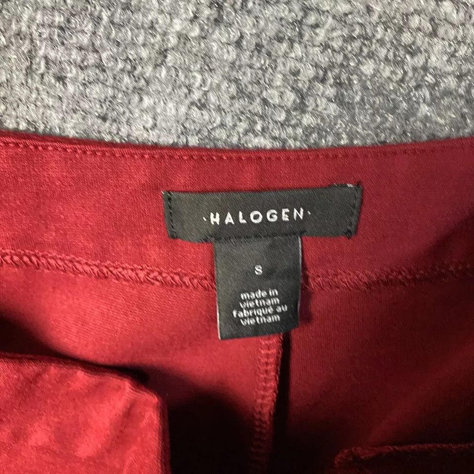 Other Halogen Trousers Capris Women's Small Stretch Red Pants Size 28" / US 6 / IT 42 - 7 Thumbnail